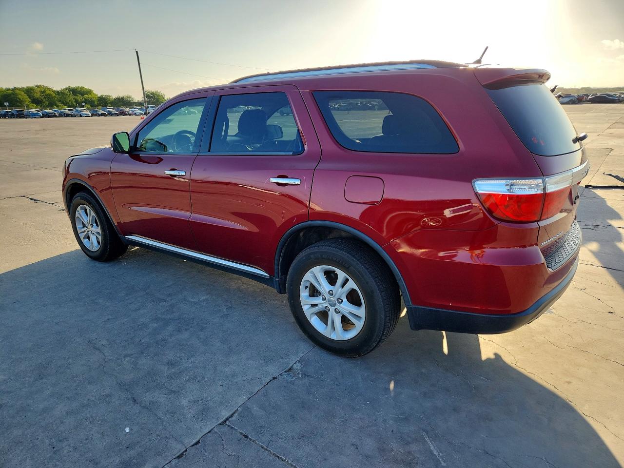 2013 Dodge Durango Crew Maroon vin: 1C4RDHDG0DC679595