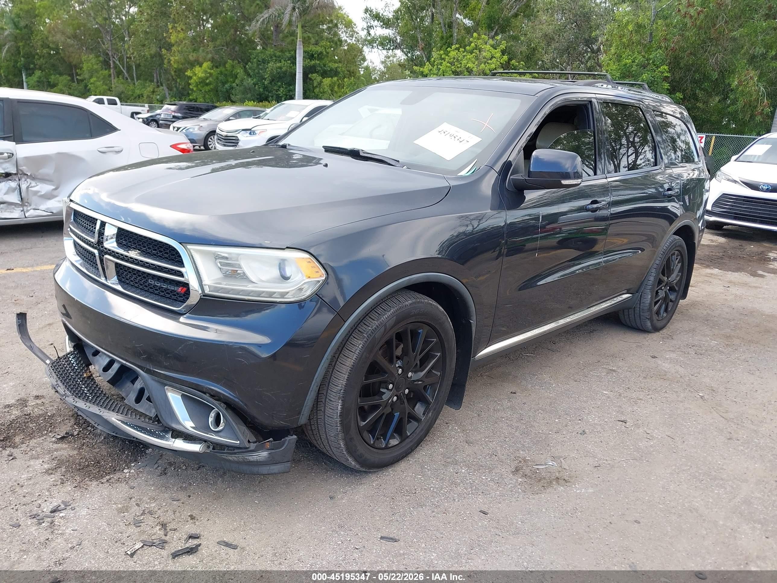 2014 Dodge Durango Limited Black vin: 1C4RDHDG0EC370050
