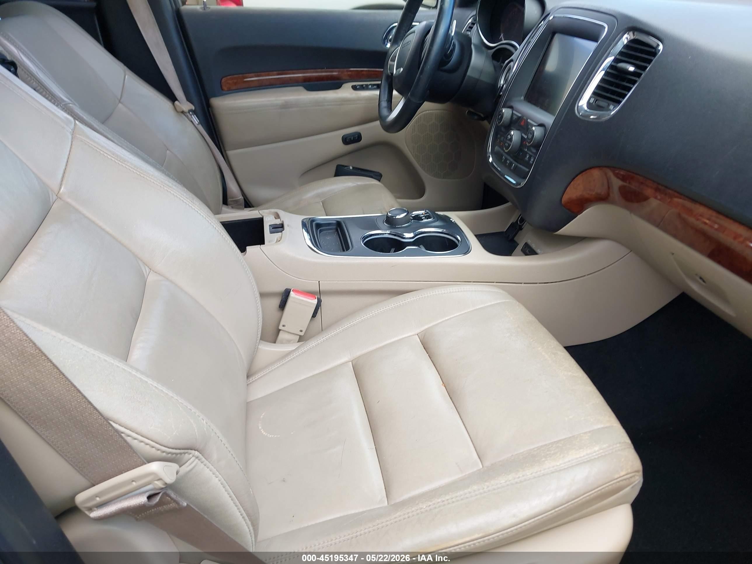 2014 Dodge Durango Limited Black vin: 1C4RDHDG0EC370050