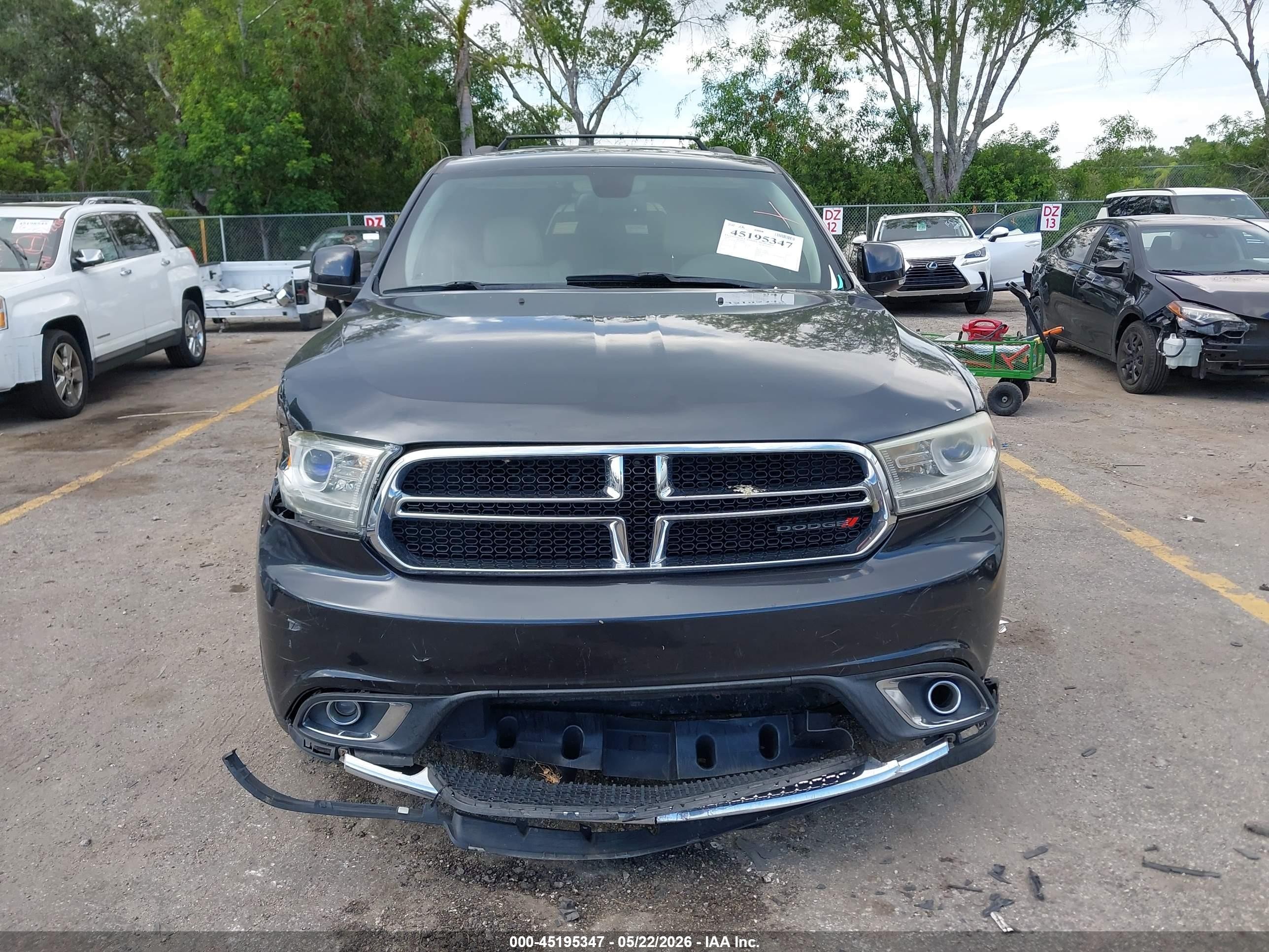 2014 Dodge Durango Limited Black vin: 1C4RDHDG0EC370050