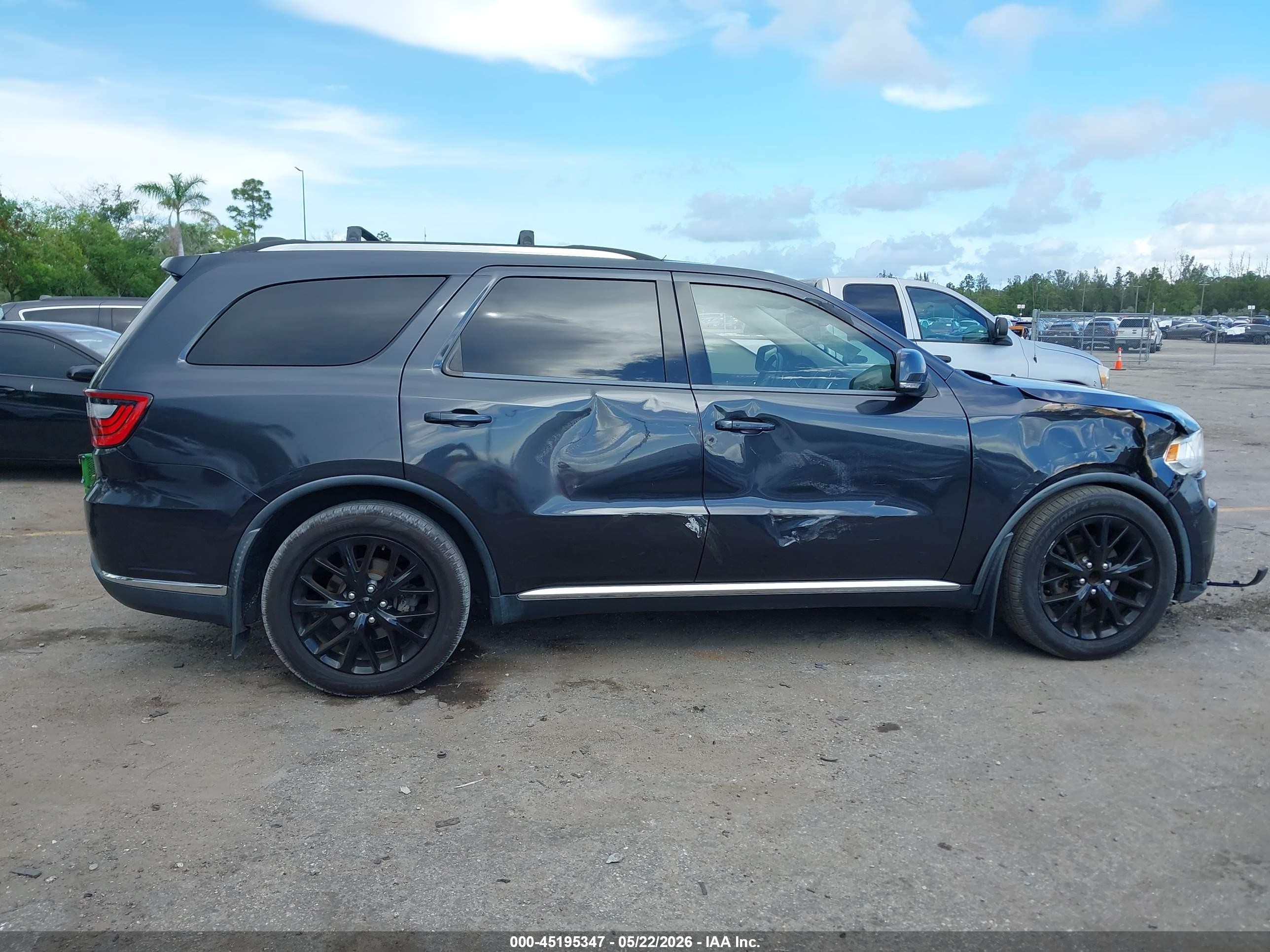 2014 Dodge Durango Limited Black vin: 1C4RDHDG0EC370050