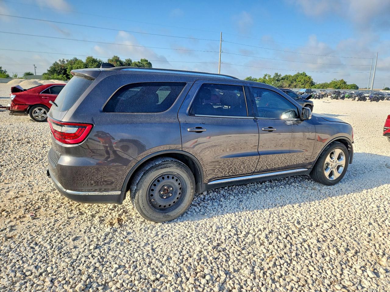 2015 Dodge Durango Limited Gray vin: 1C4RDHDG0FC750541