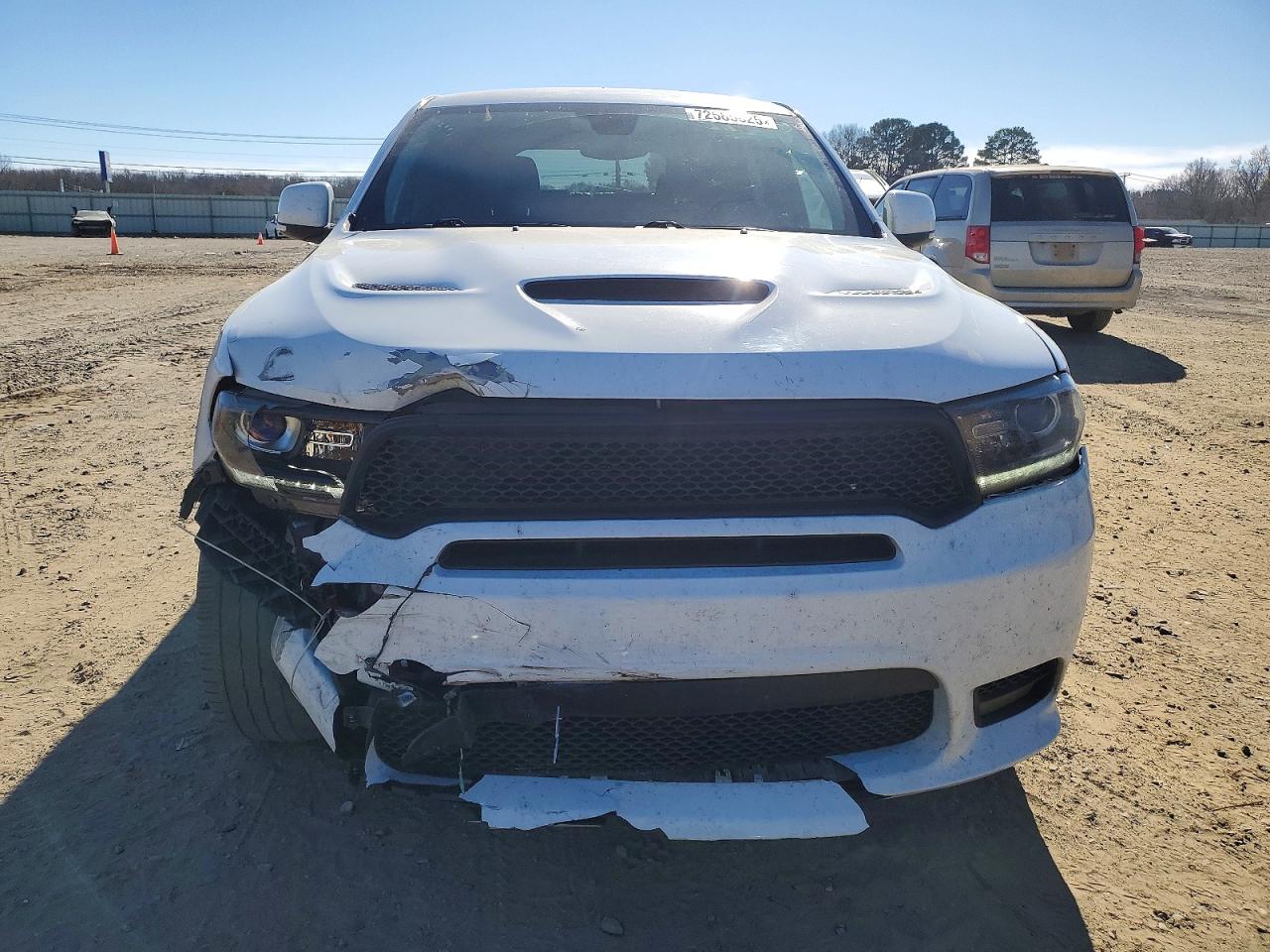 2018 Dodge Durango Gt White vin: 1C4RDHDG0JC461393