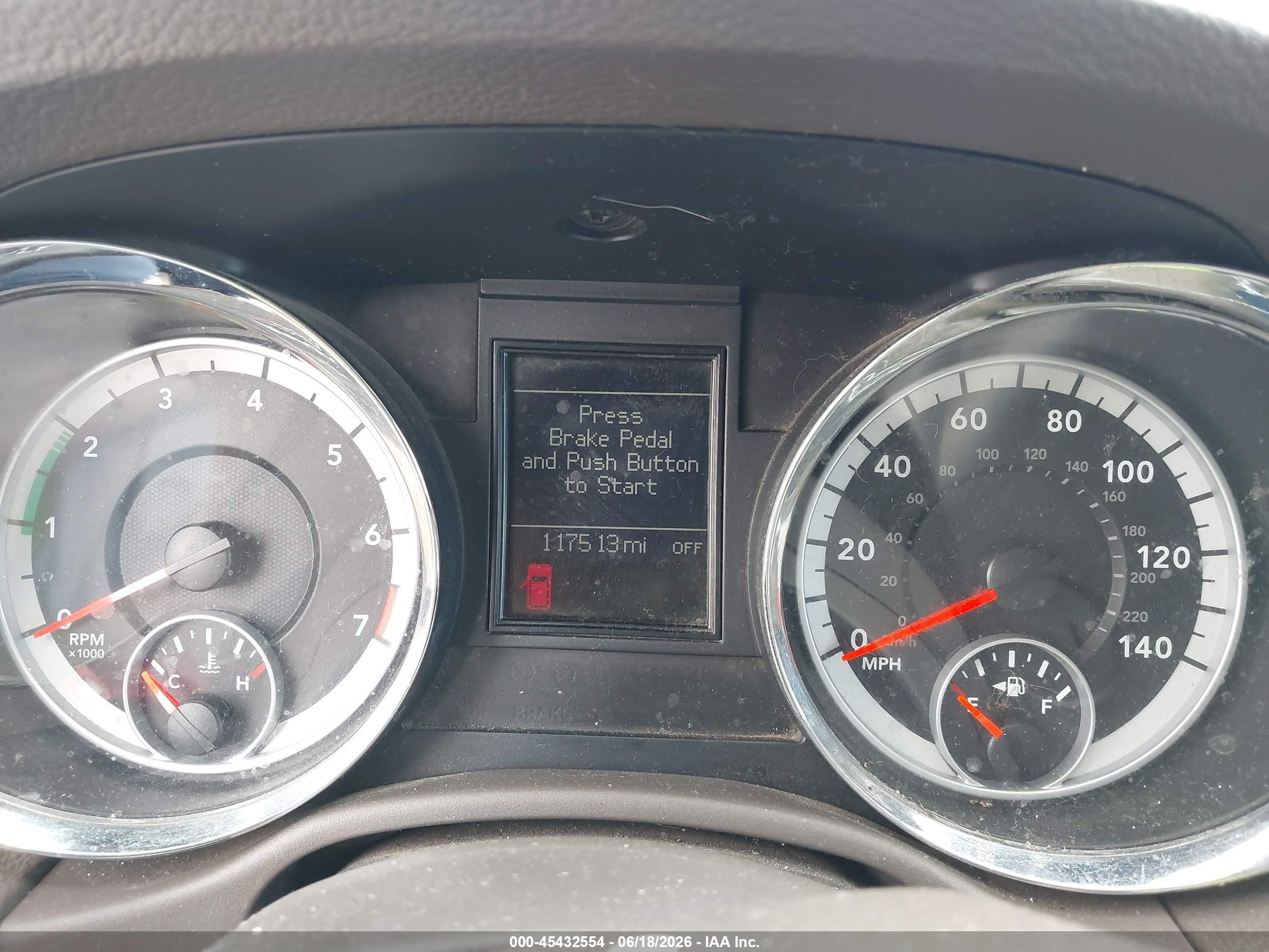 2013 Dodge Durango Crew Black vin: 1C4RDHDG1DC538714