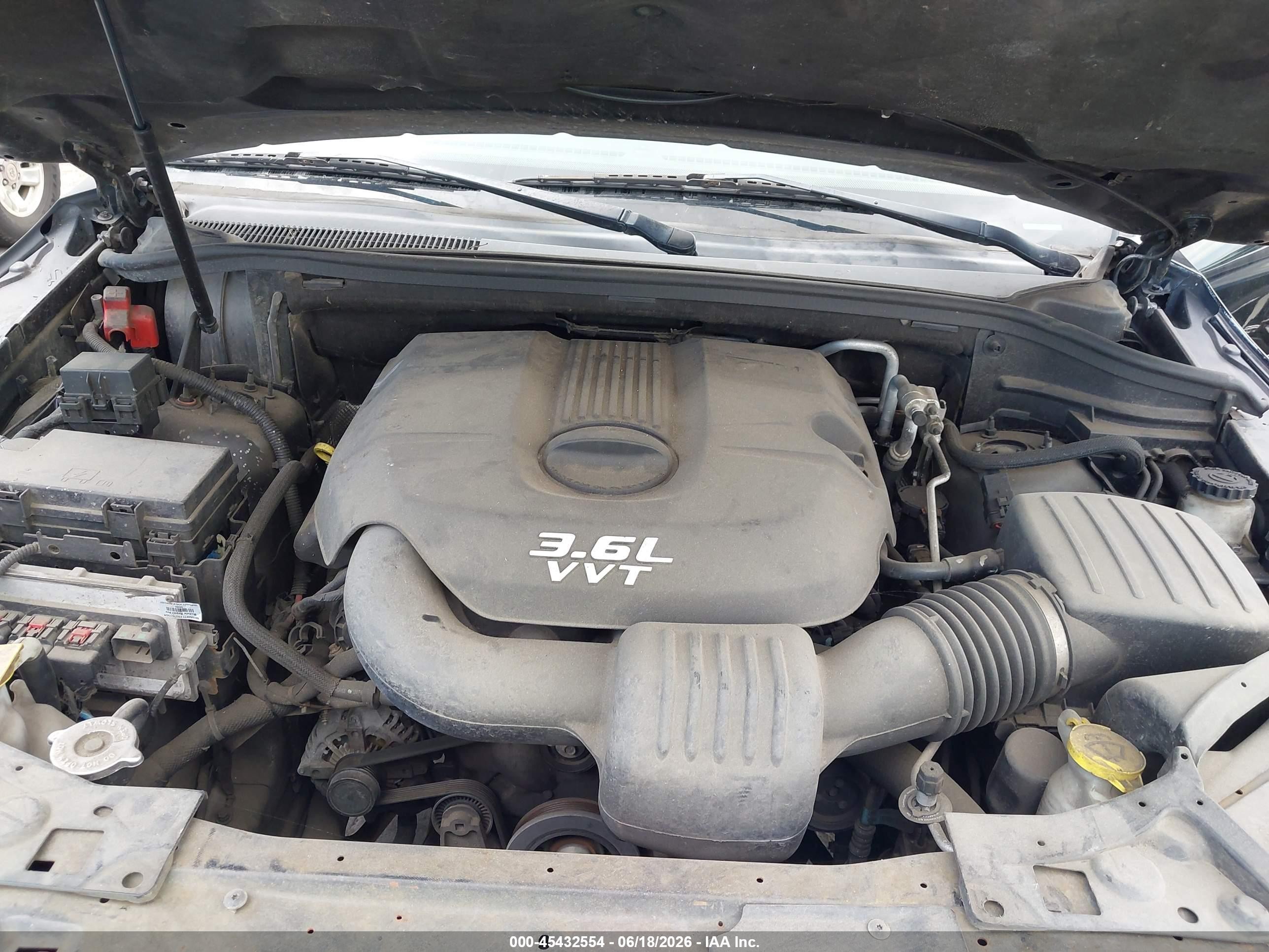 2013 Dodge Durango Crew Black vin: 1C4RDHDG1DC538714