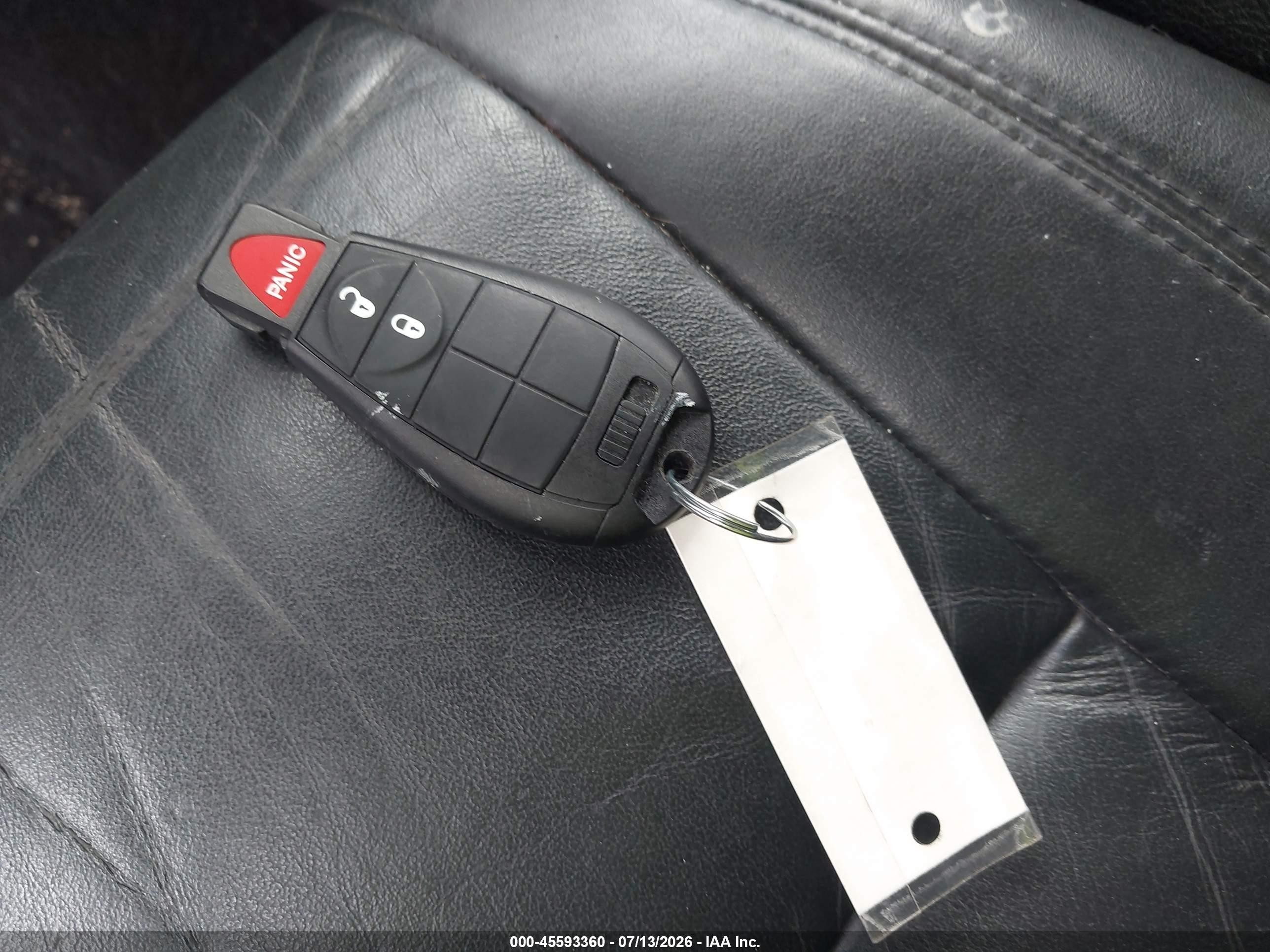 2013 Dodge Durango Crew Black vin: 1C4RDHDG1DC663986