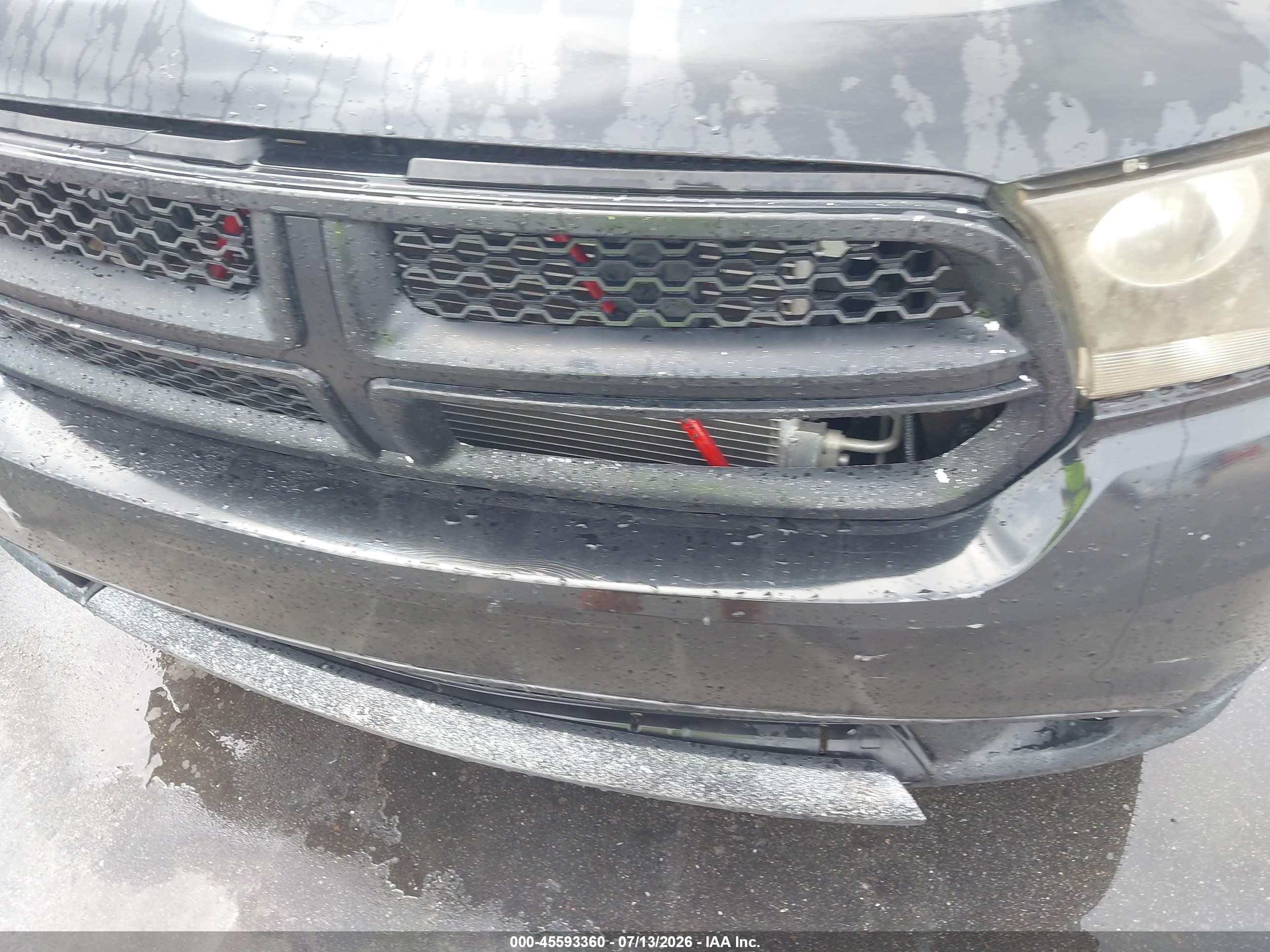 2013 Dodge Durango Crew Black vin: 1C4RDHDG1DC663986