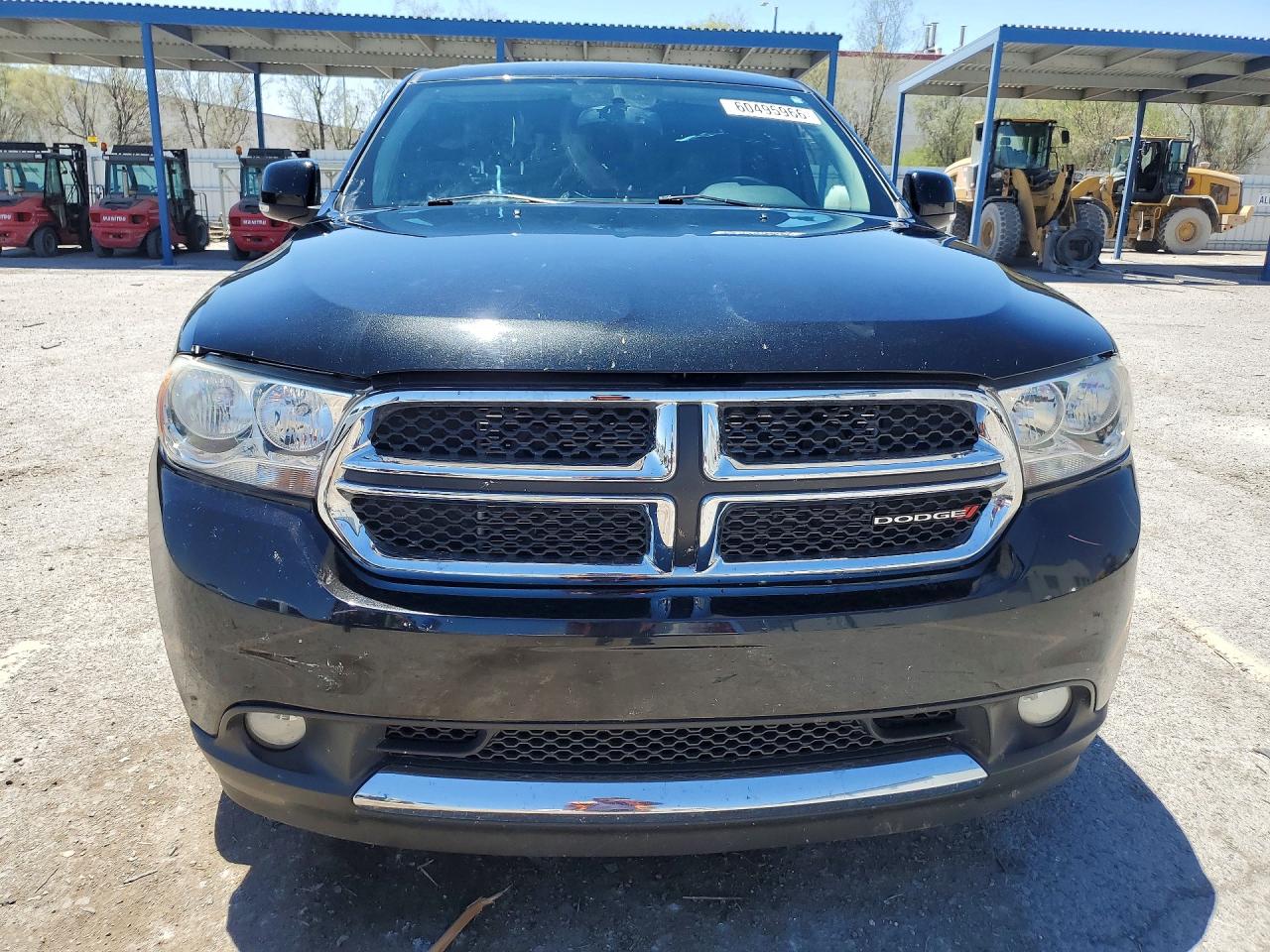 2013 Dodge Durango Crew Black vin: 1C4RDHDG1DC687124