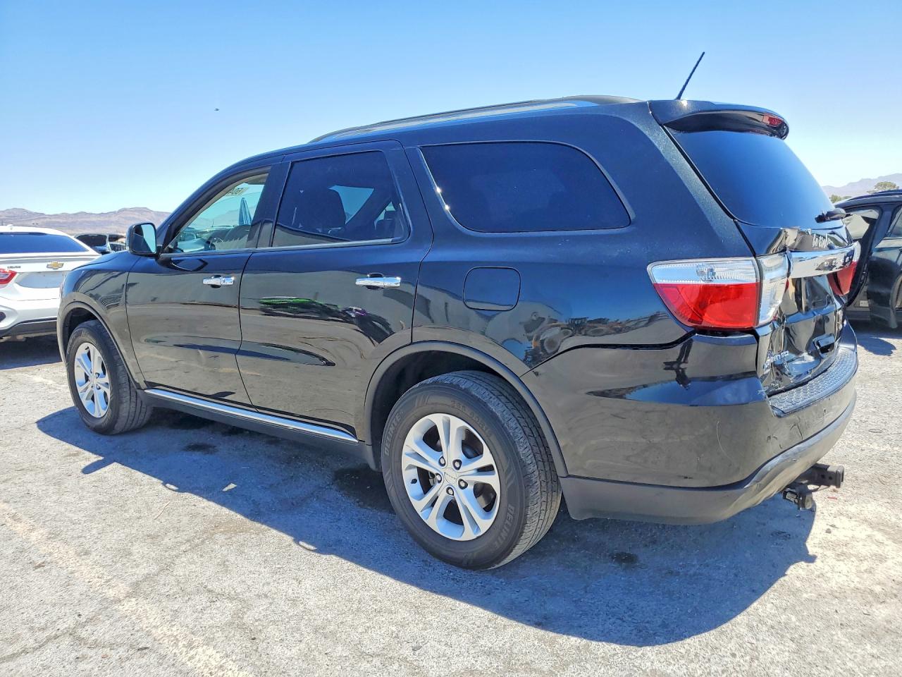 2013 Dodge Durango Crew Black vin: 1C4RDHDG1DC687124
