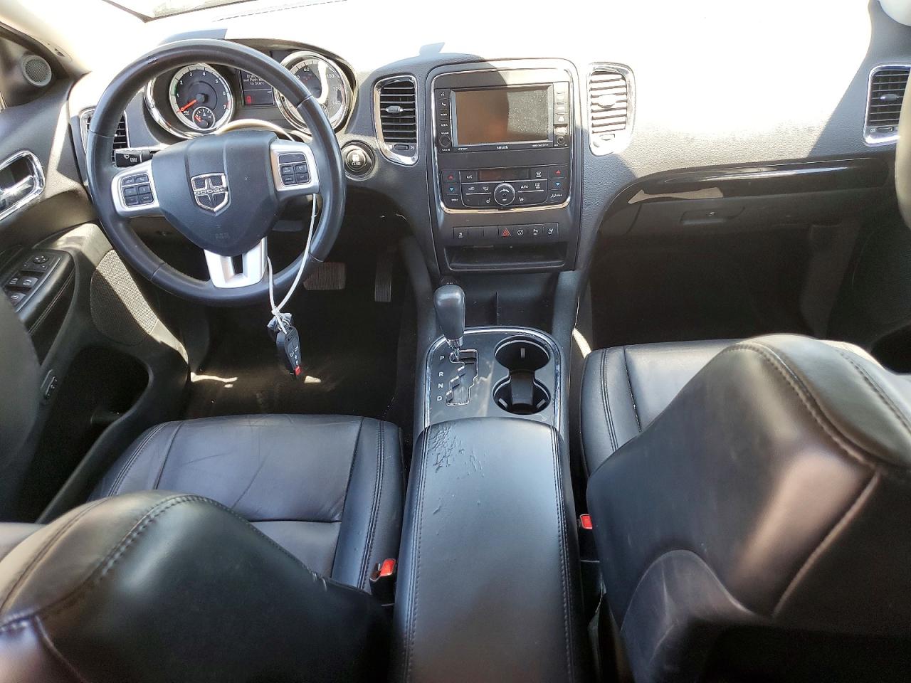 2013 Dodge Durango Crew Black vin: 1C4RDHDG1DC687124