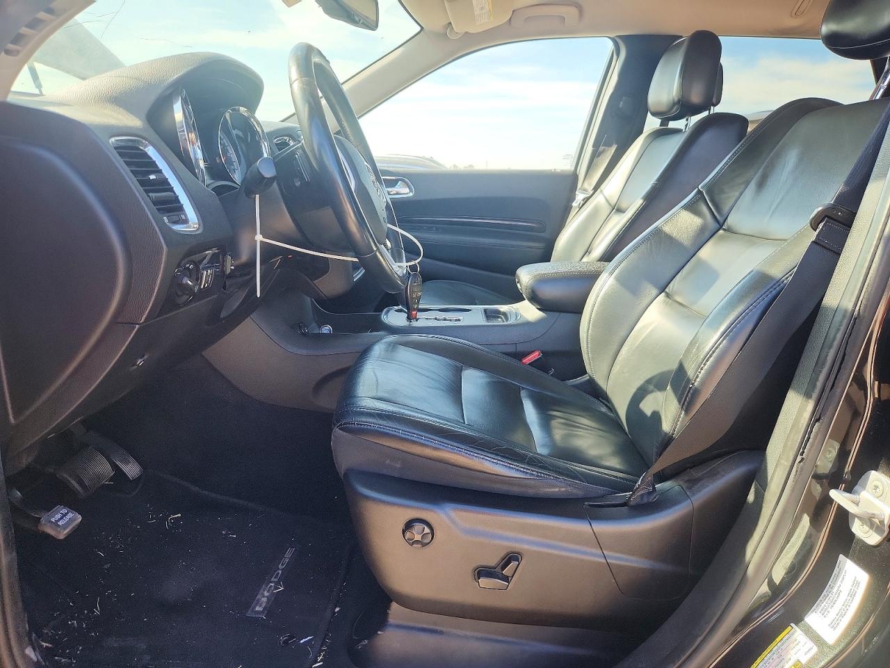 2013 Dodge Durango Crew Black vin: 1C4RDHDG1DC689651