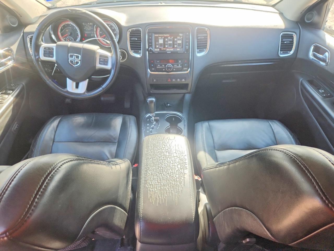2013 Dodge Durango Crew Black vin: 1C4RDHDG1DC689651