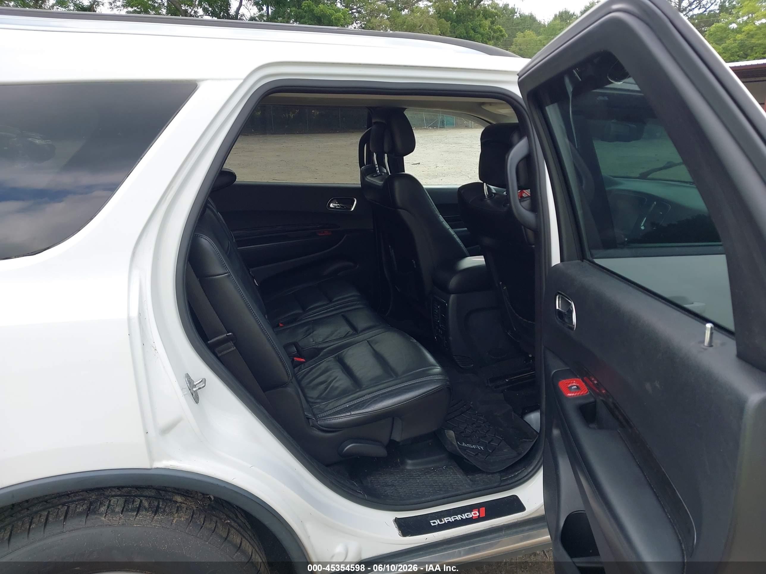 2014 Dodge Durango Limited Белый vin: 1C4RDHDG1EC390825