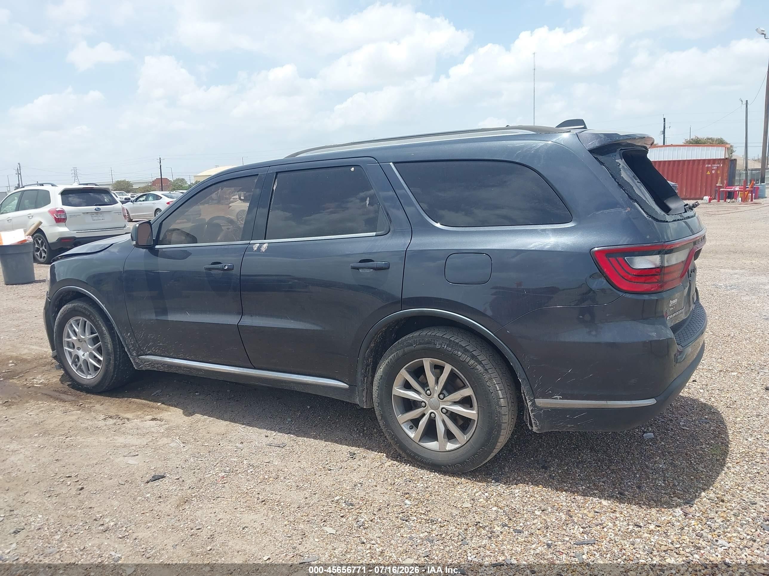2014 Dodge Durango Limited Серый vin: 1C4RDHDG1EC561525