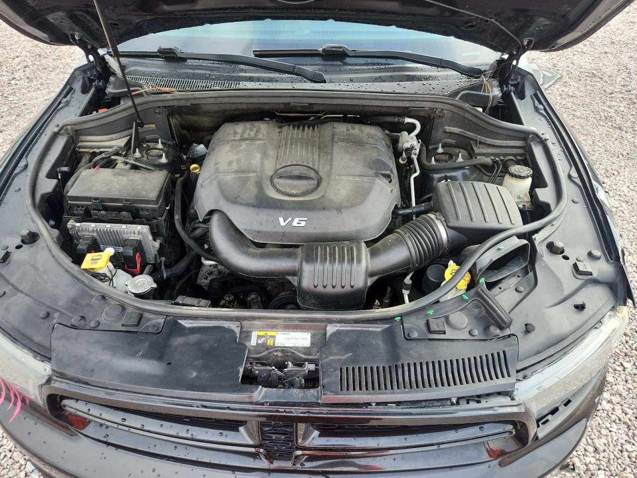 2015 Dodge Durango Limited Черный vin: 1C4RDHDG1FC113996