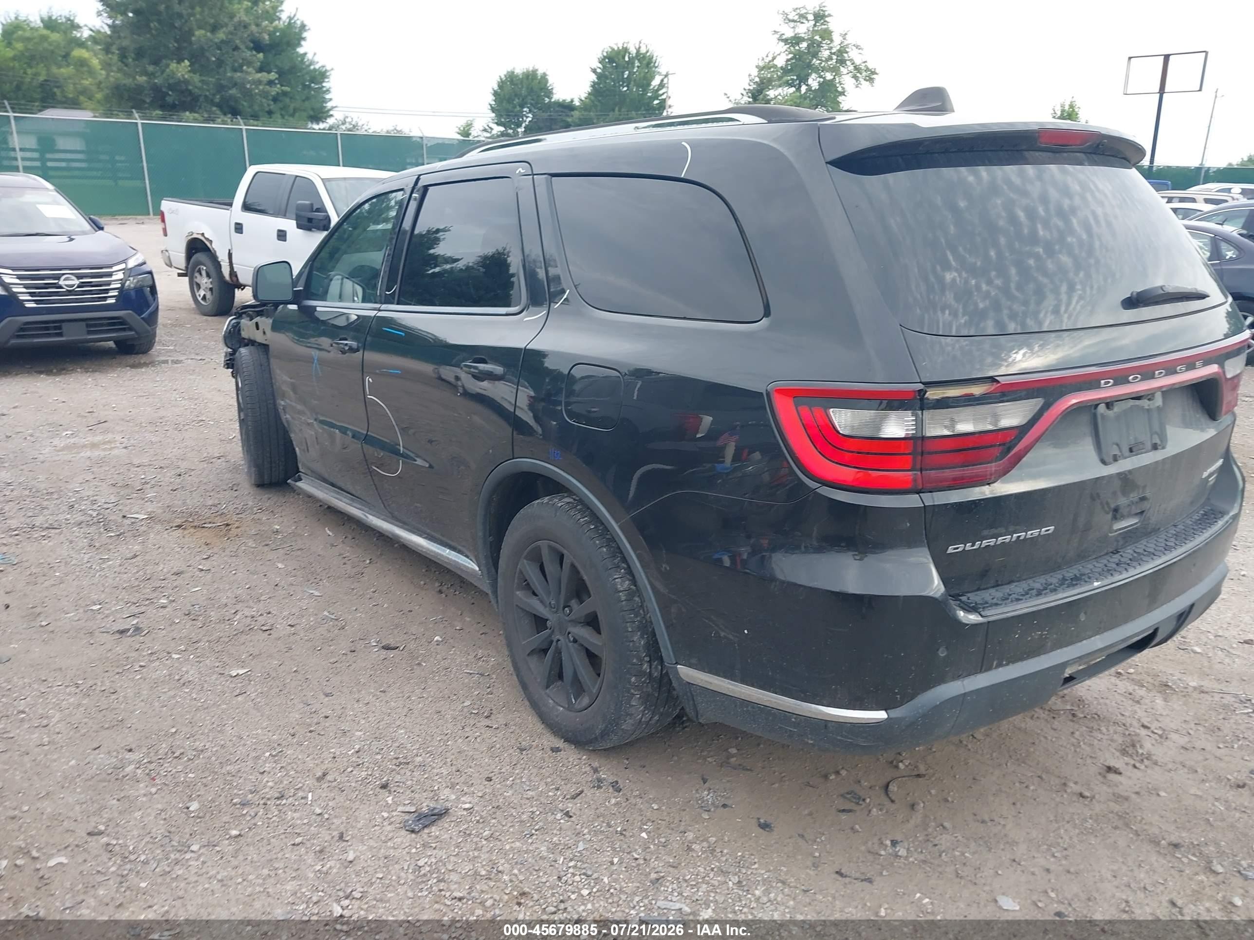 2015 Dodge Durango Limited Black vin: 1C4RDHDG1FC201026