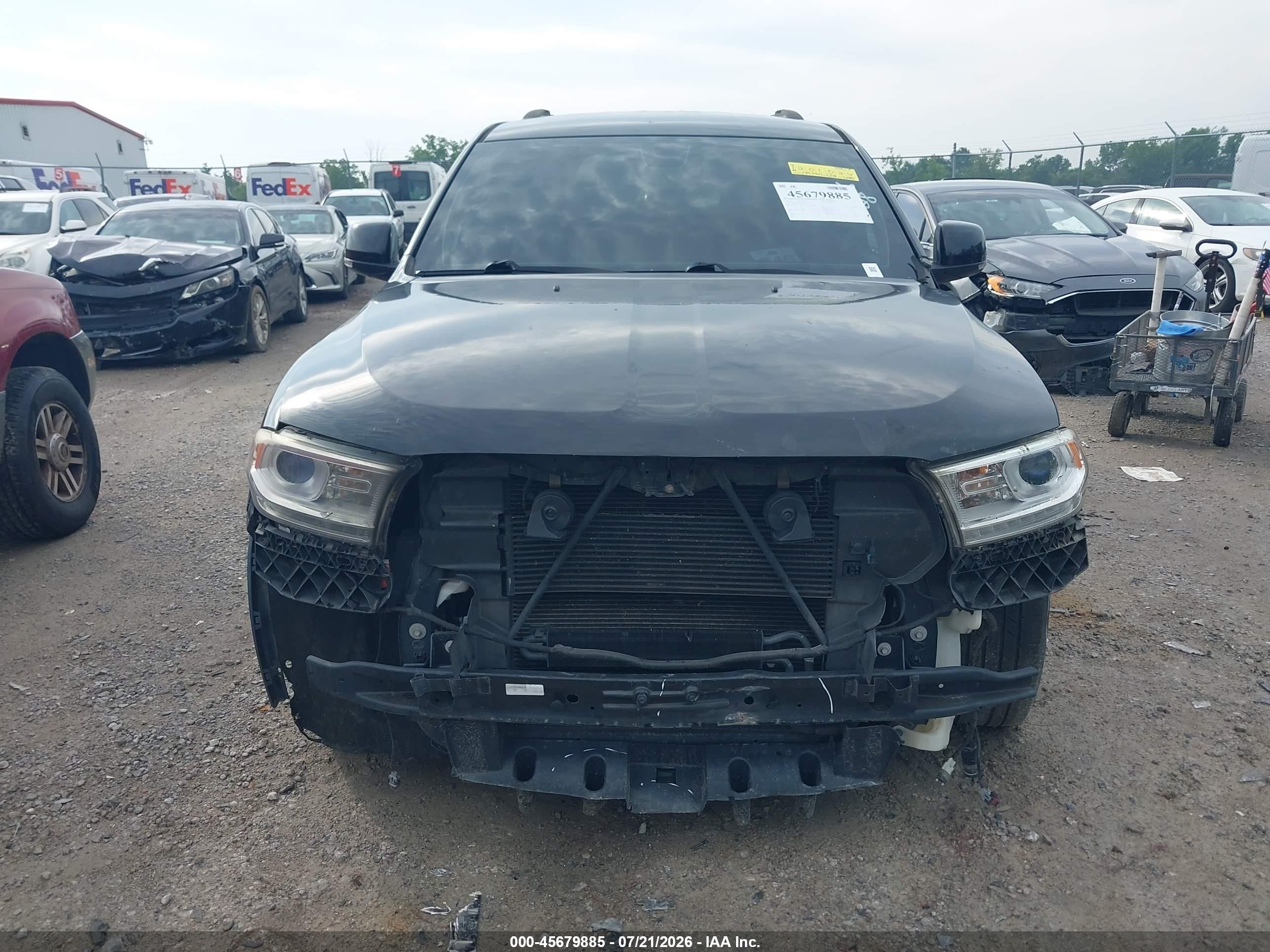 2015 Dodge Durango Limited Black vin: 1C4RDHDG1FC201026