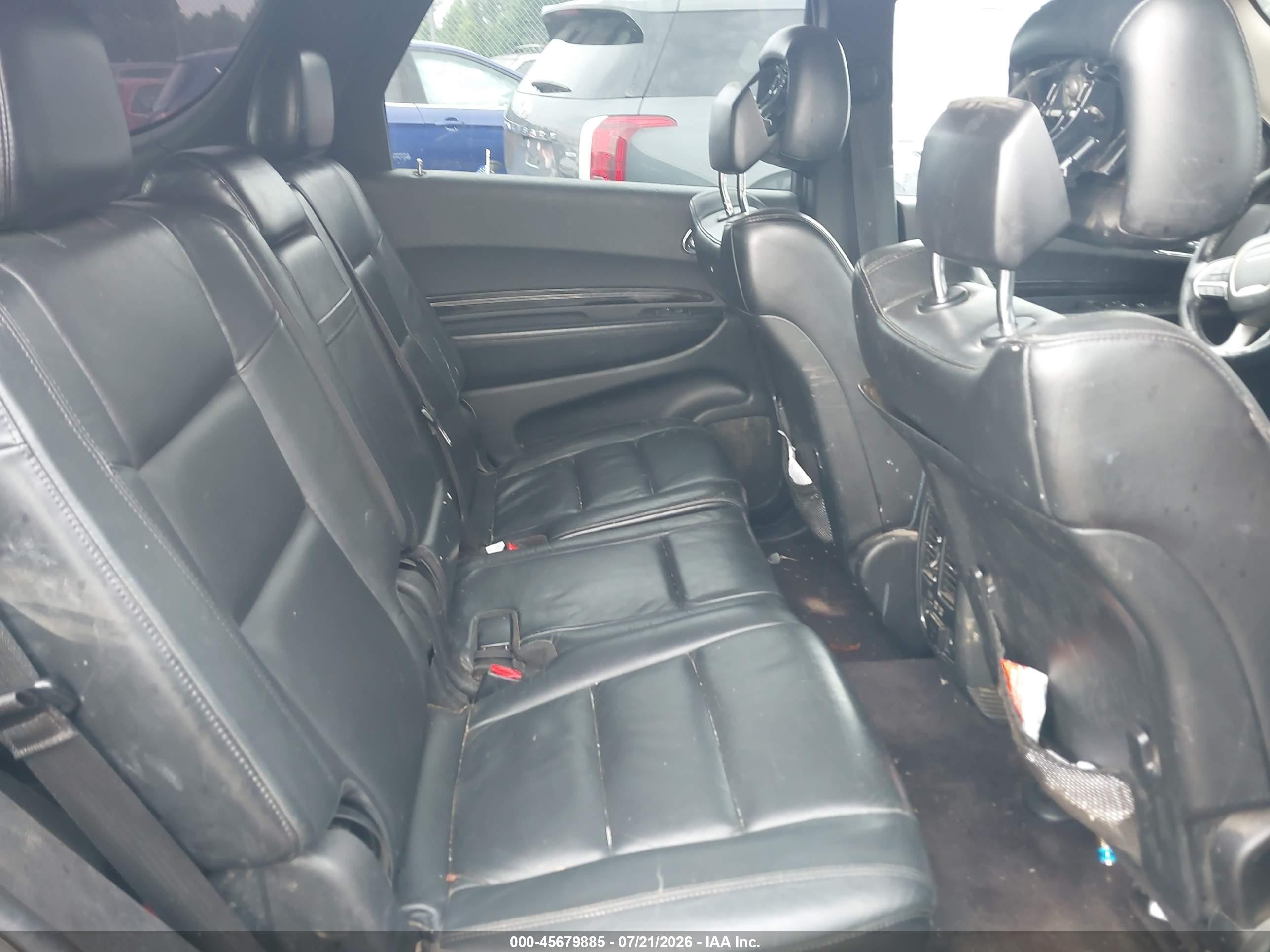 2015 Dodge Durango Limited Black vin: 1C4RDHDG1FC201026