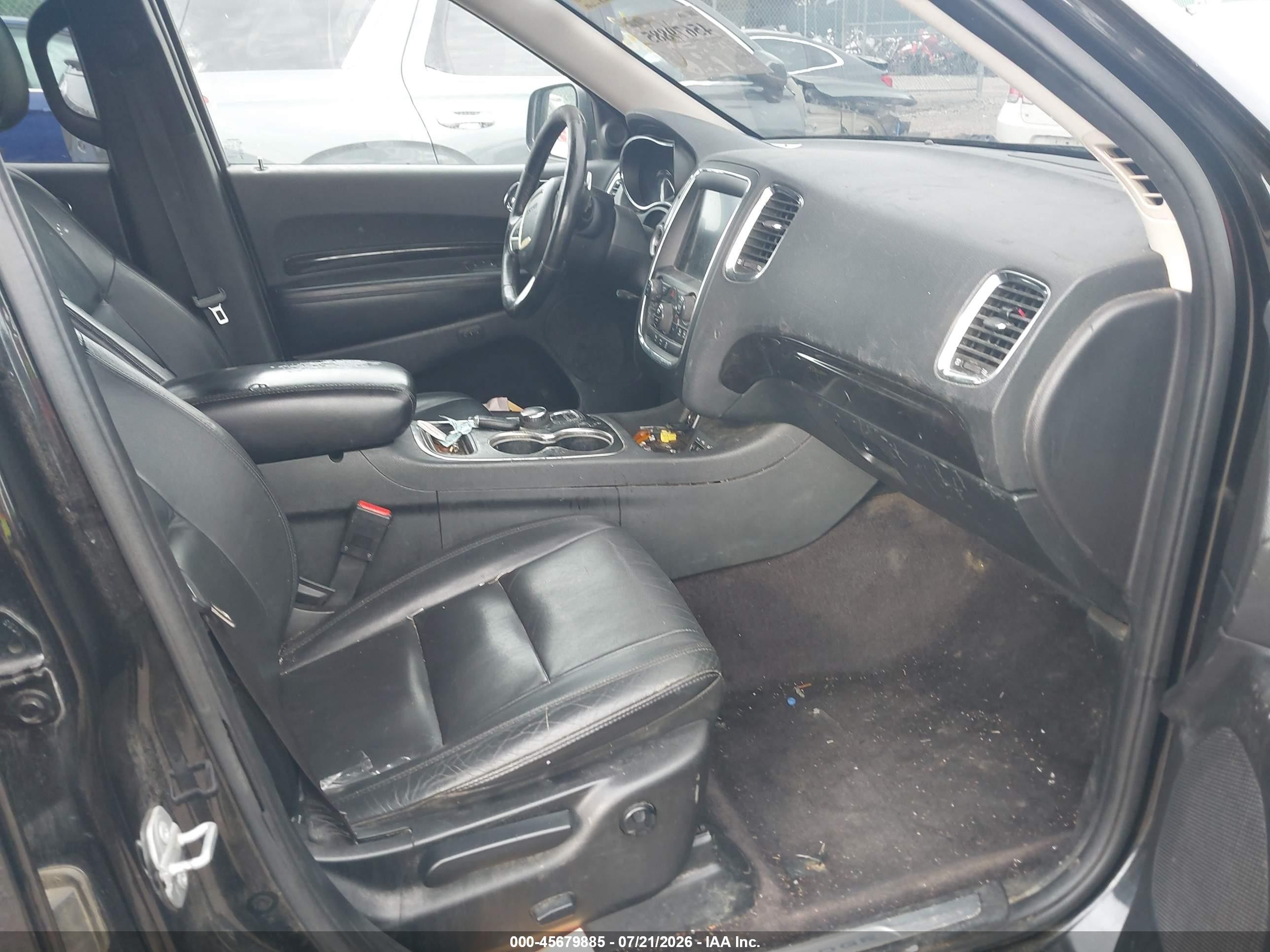 2015 Dodge Durango Limited Black vin: 1C4RDHDG1FC201026