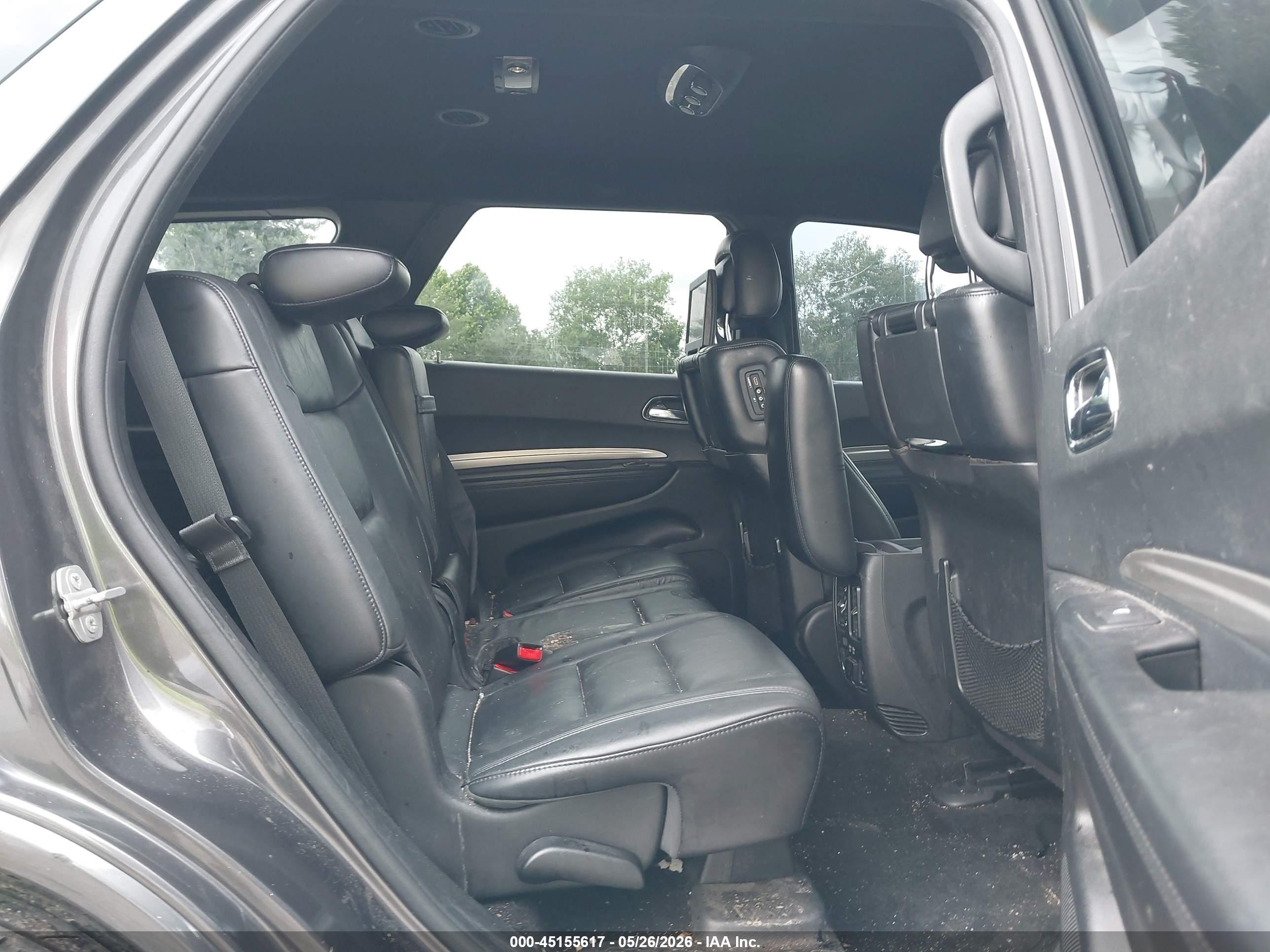 2015 Dodge Durango Limited Gray vin: 1C4RDHDG1FC701526
