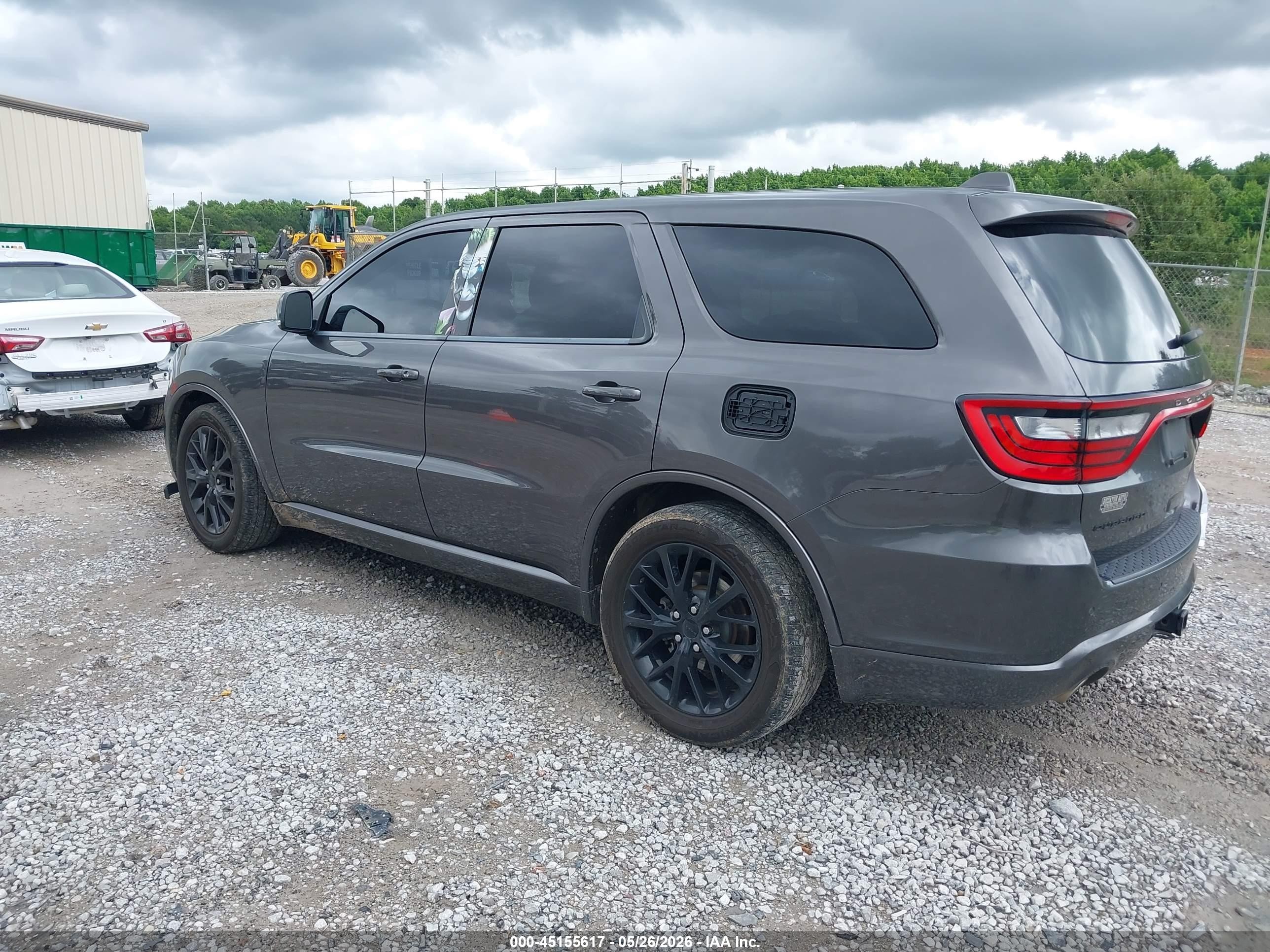 2015 Dodge Durango Limited Gray vin: 1C4RDHDG1FC701526
