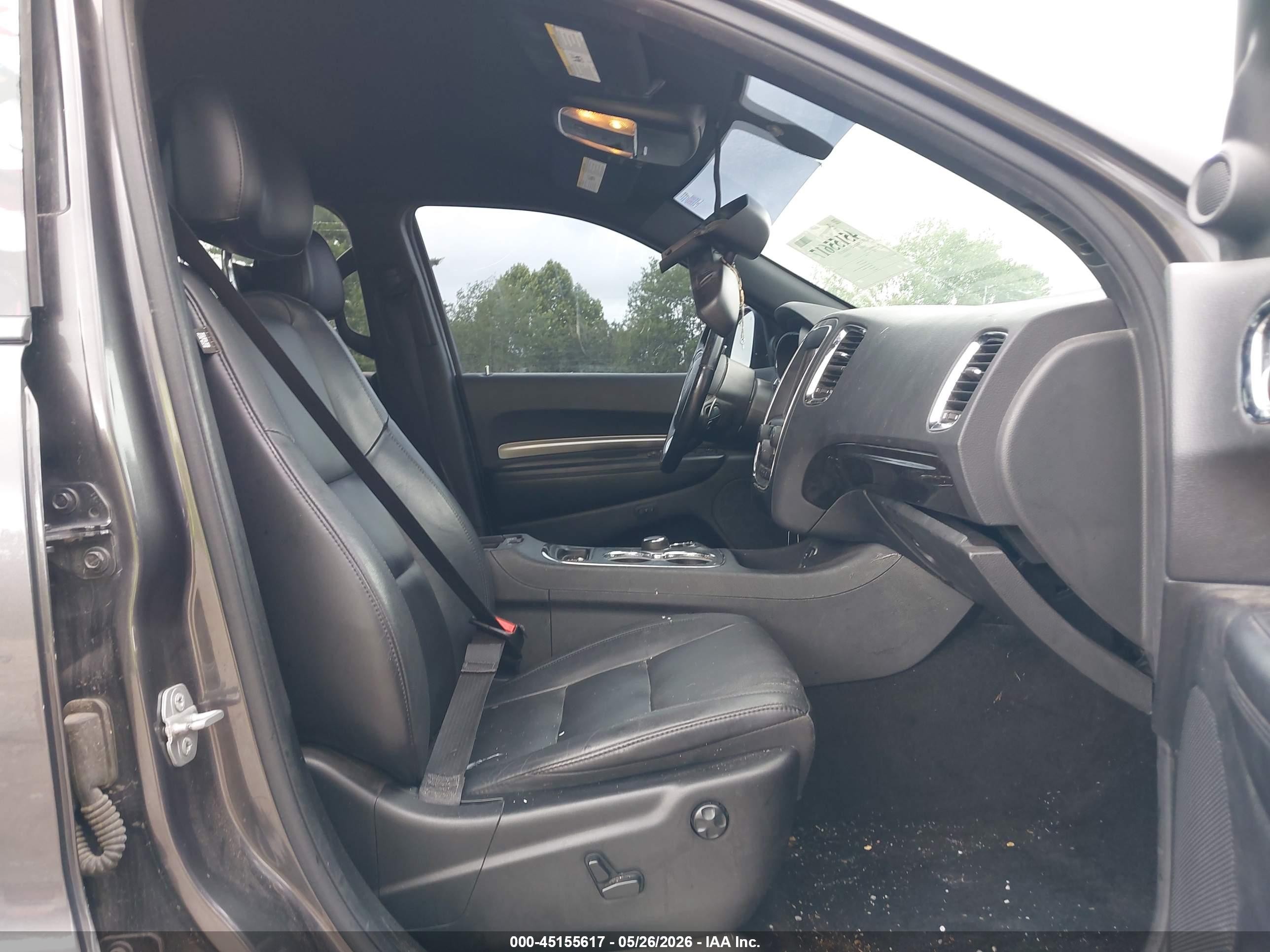 2015 Dodge Durango Limited Gray vin: 1C4RDHDG1FC701526