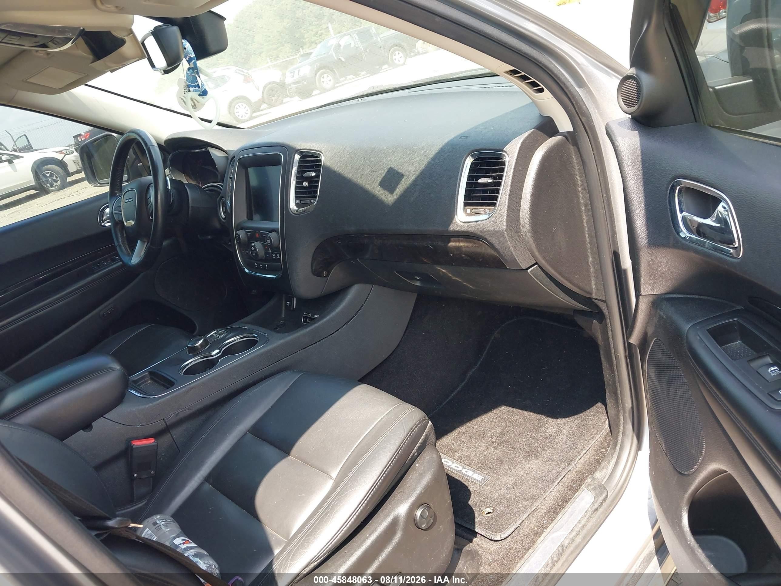 2015 Dodge Durango Limited Серебряный vin: 1C4RDHDG1FC740262