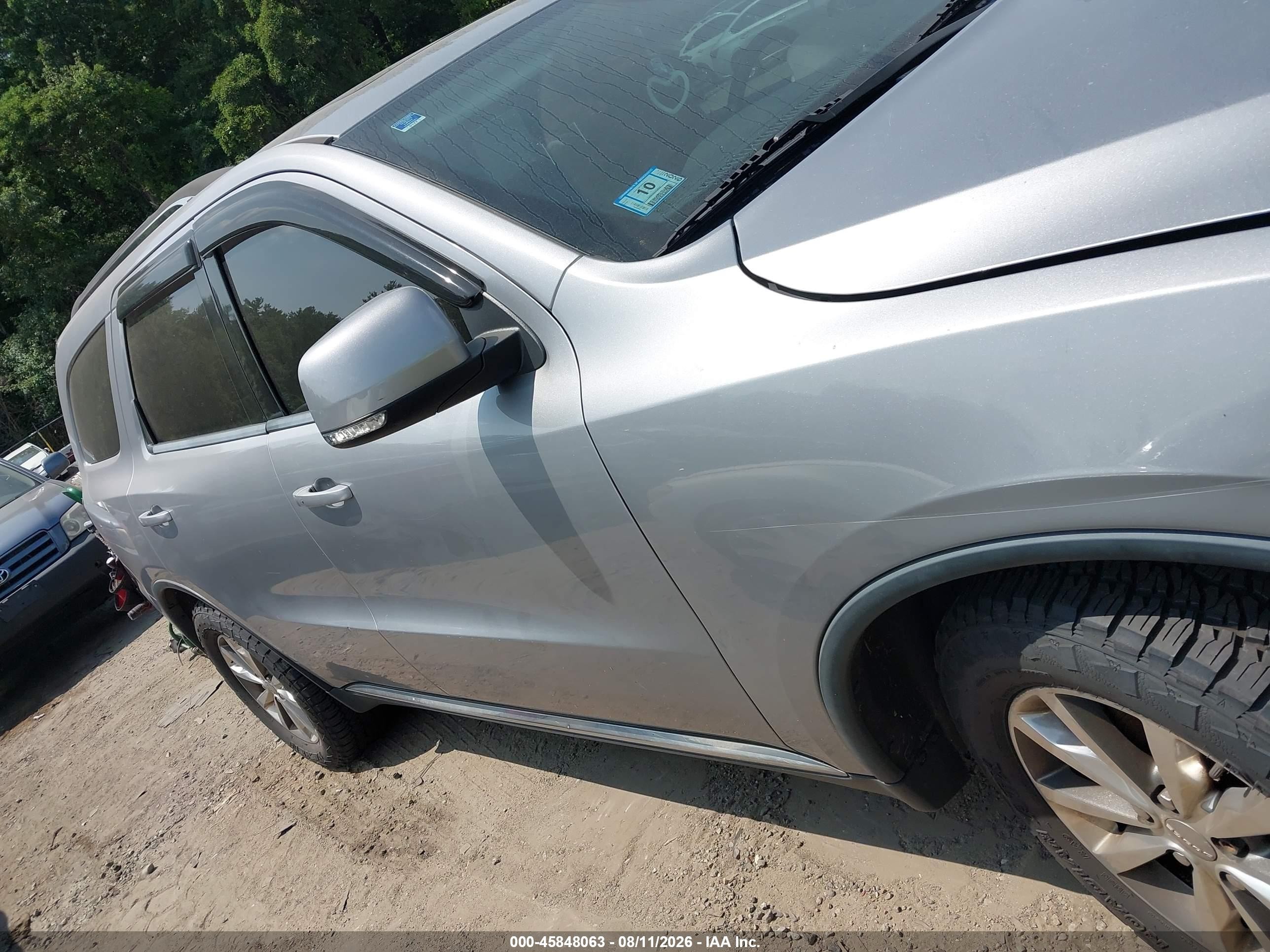2015 Dodge Durango Limited Серебряный vin: 1C4RDHDG1FC740262
