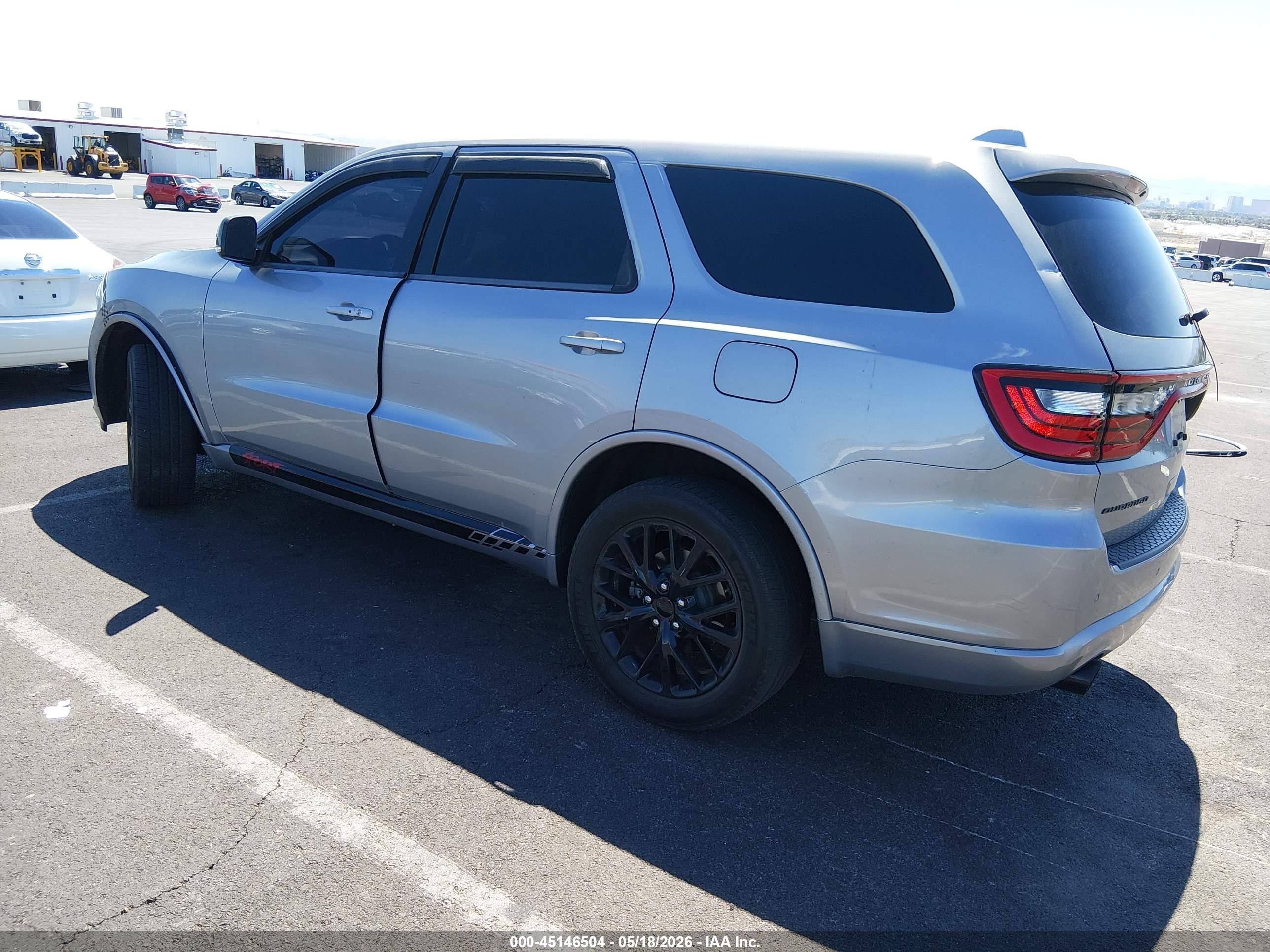 2015 Dodge Durango Limited Серый vin: 1C4RDHDG1FC789123