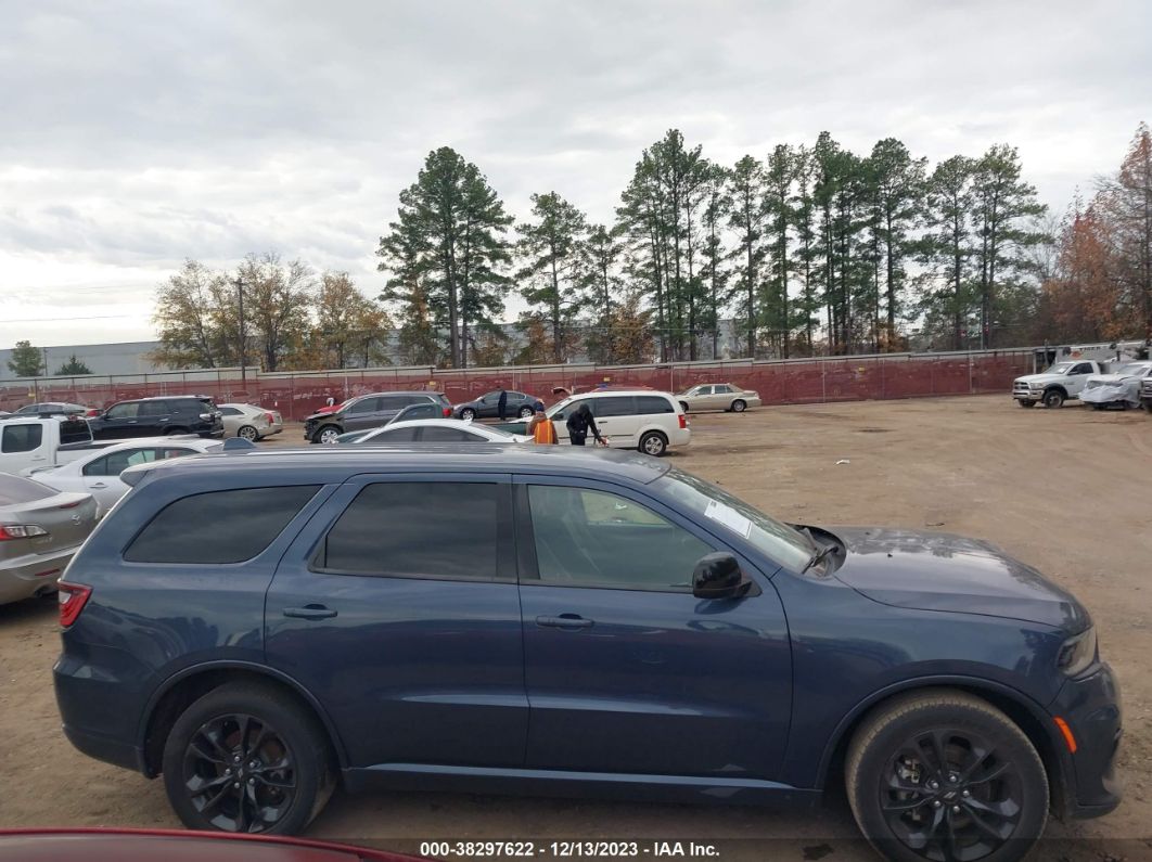 2021 Dodge Durango Gt Rwd Blue vin: 1C4RDHDG1MC660778