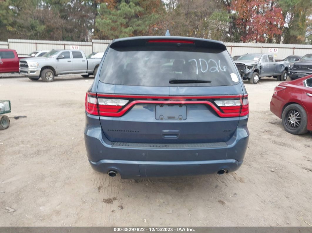 2021 Dodge Durango Gt Rwd Blue vin: 1C4RDHDG1MC660778