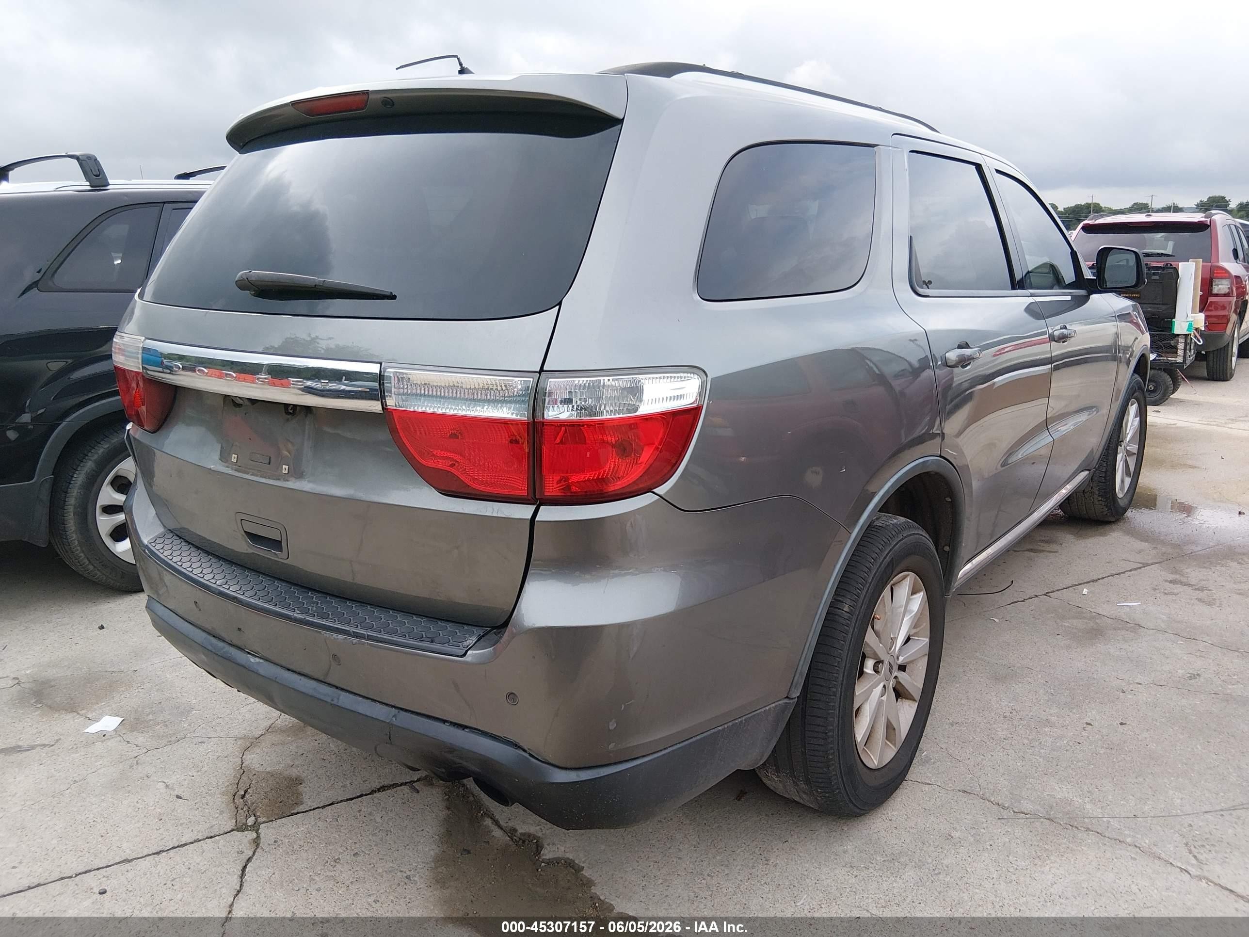 2012 Dodge Durango Crew Blue vin: 1C4RDHDG2CC285613