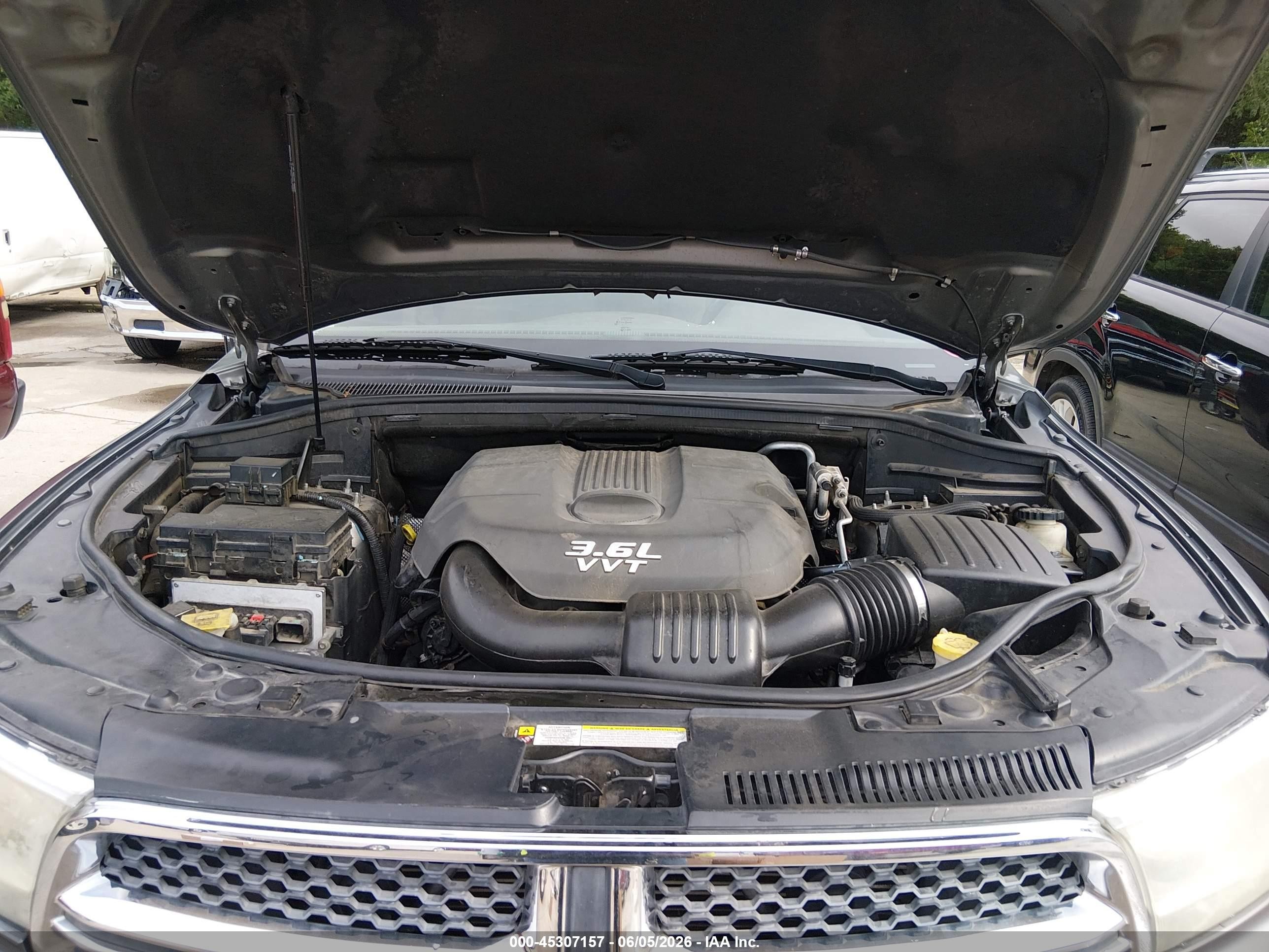 2012 Dodge Durango Crew Blue vin: 1C4RDHDG2CC285613