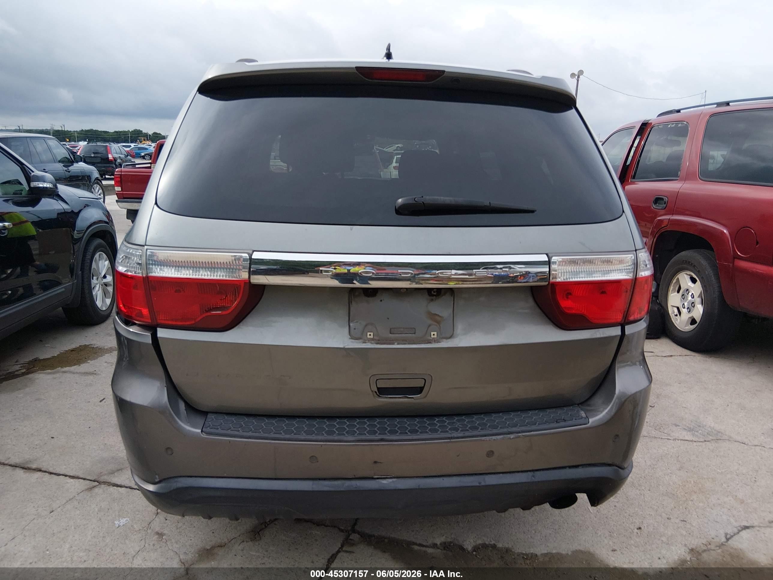 2012 Dodge Durango Crew Blue vin: 1C4RDHDG2CC285613