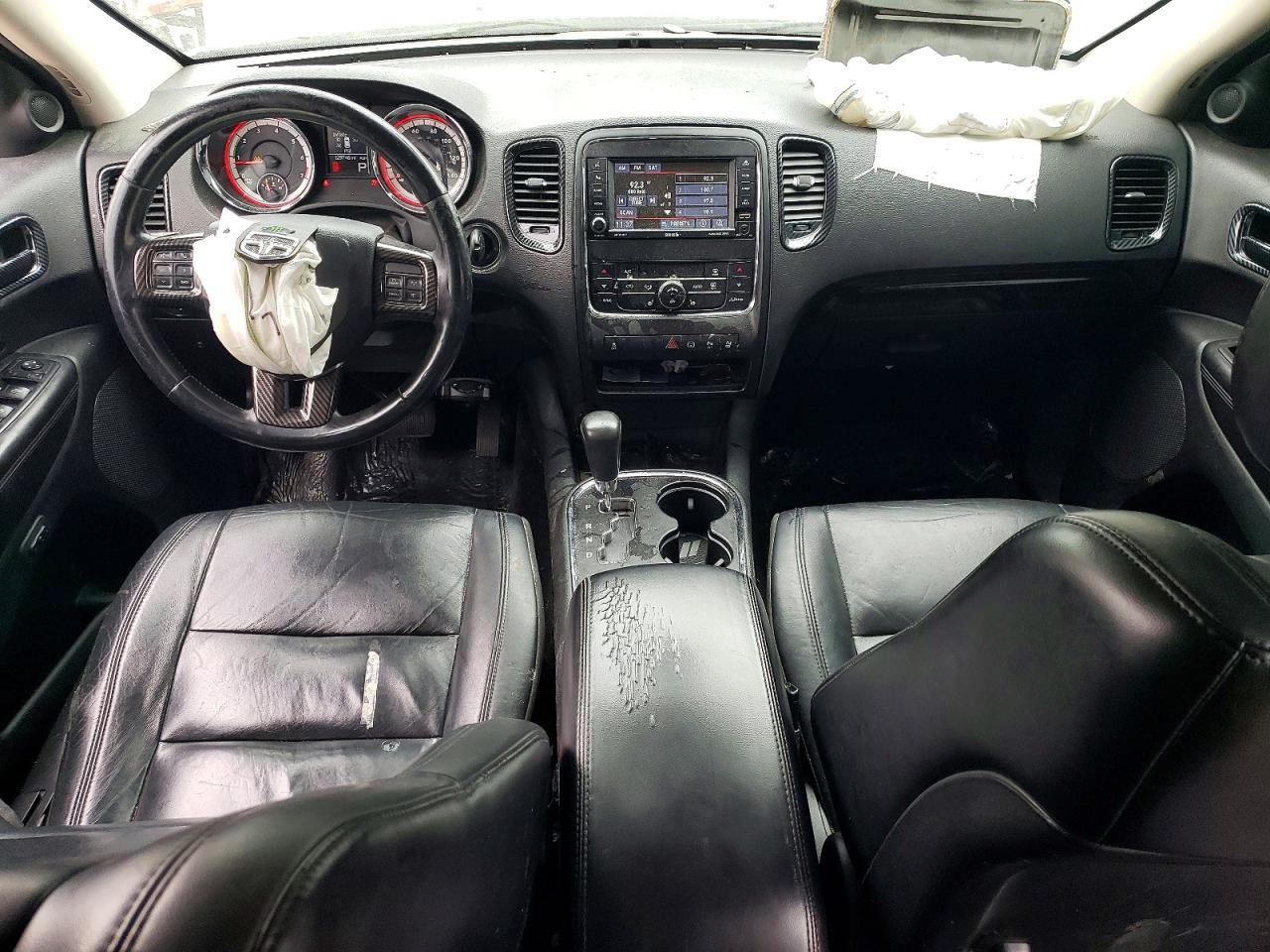 2013 Dodge Durango Crew White vin: 1C4RDHDG2DC665200