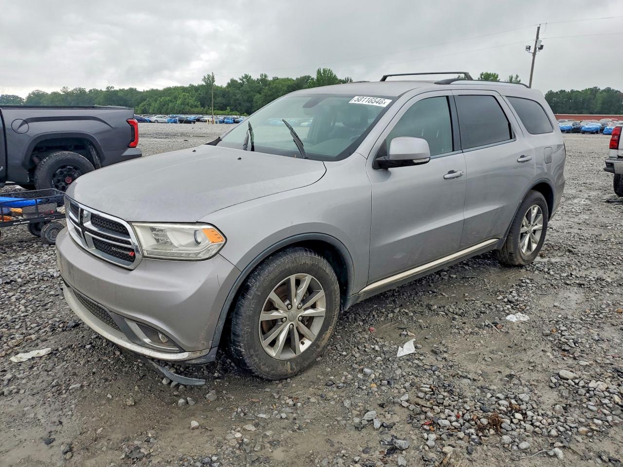 2014 Dodge Durango Limited Gray vin: 1C4RDHDG2EC437229