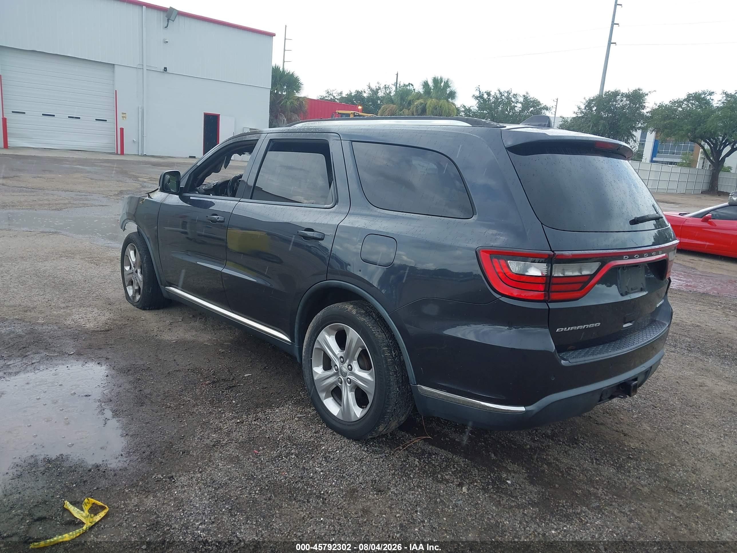 2014 Dodge Durango Limited Gray vin: 1C4RDHDG2EC446058