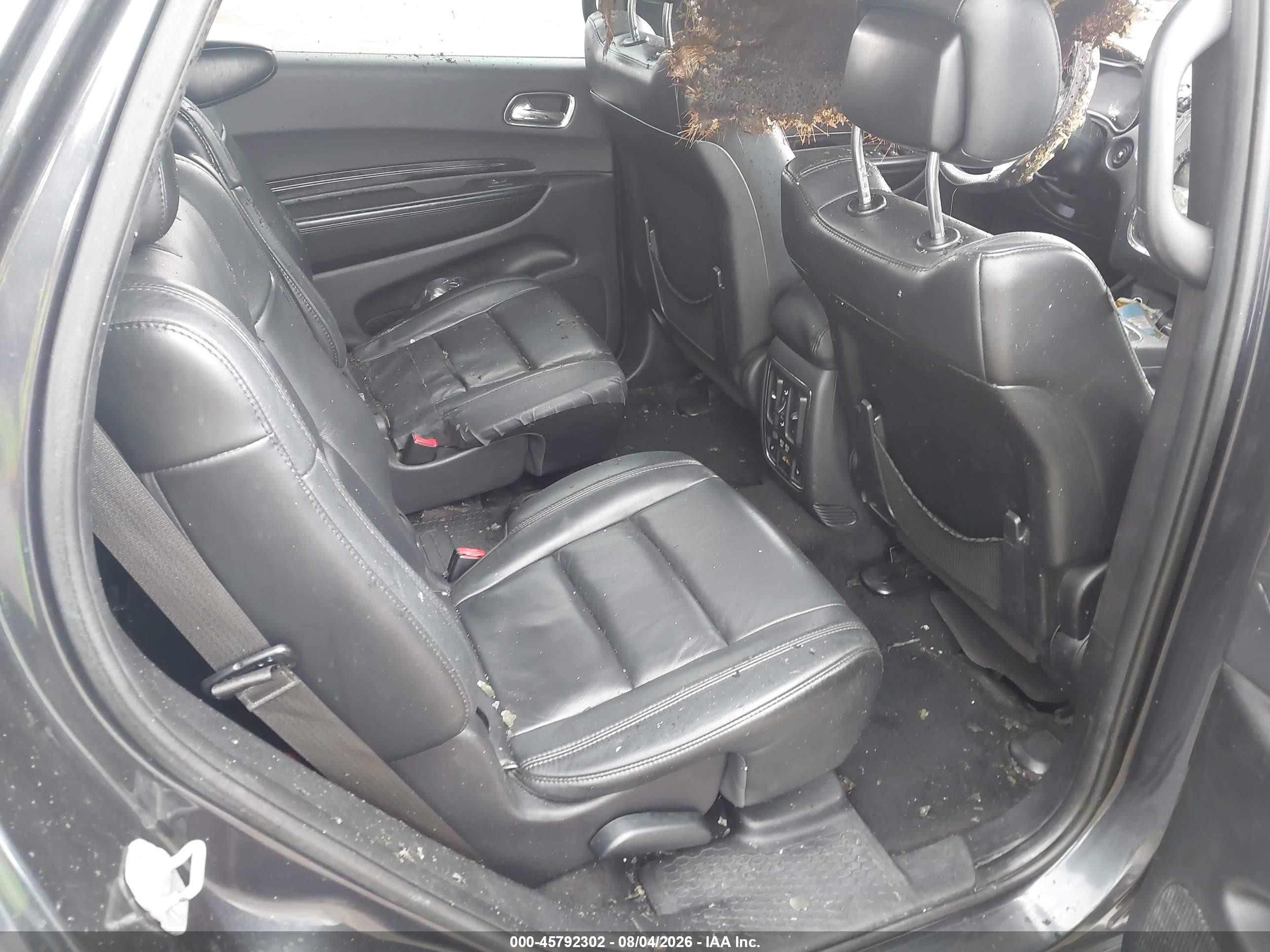 2014 Dodge Durango Limited Gray vin: 1C4RDHDG2EC446058