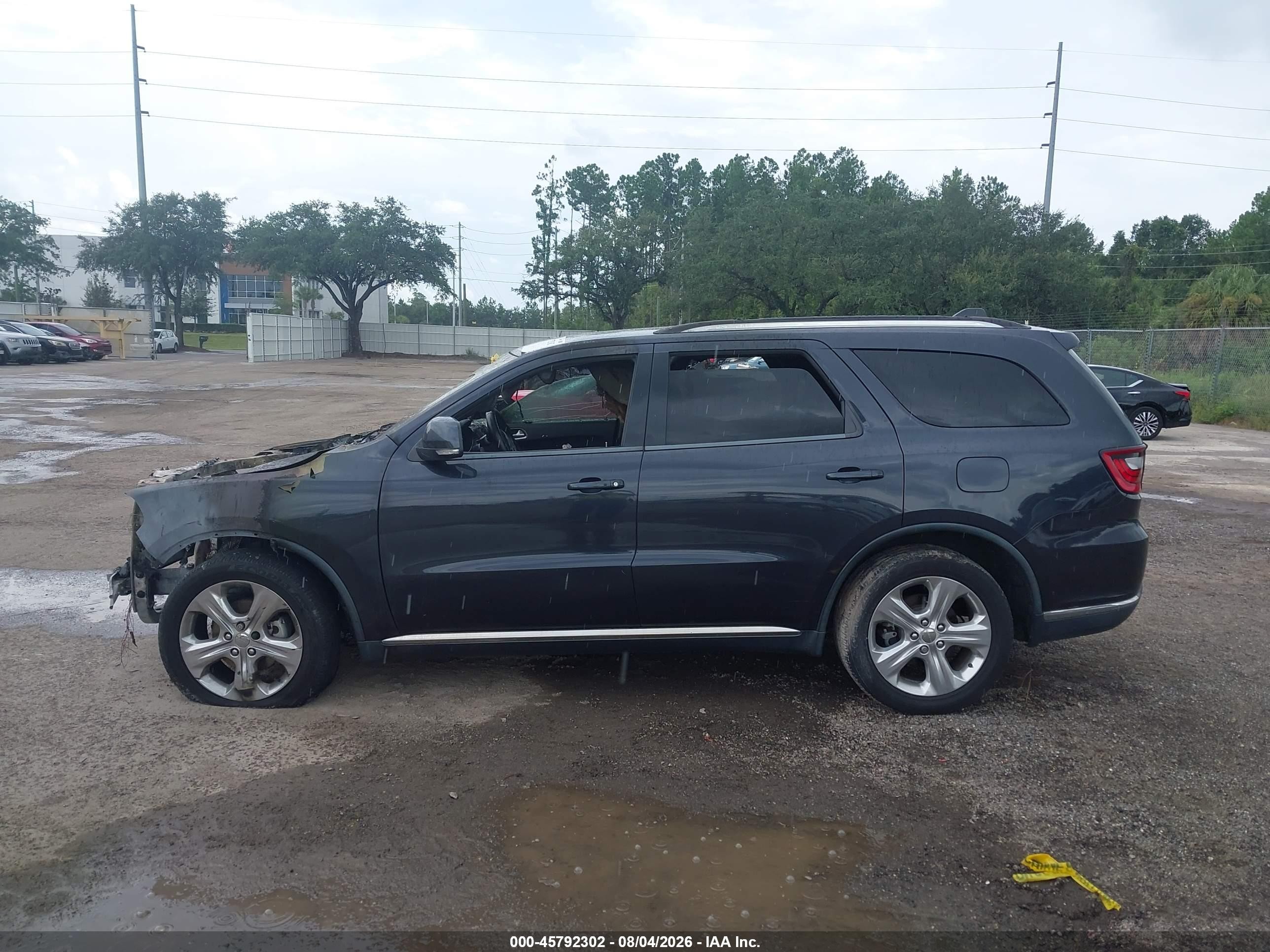 2014 Dodge Durango Limited Gray vin: 1C4RDHDG2EC446058