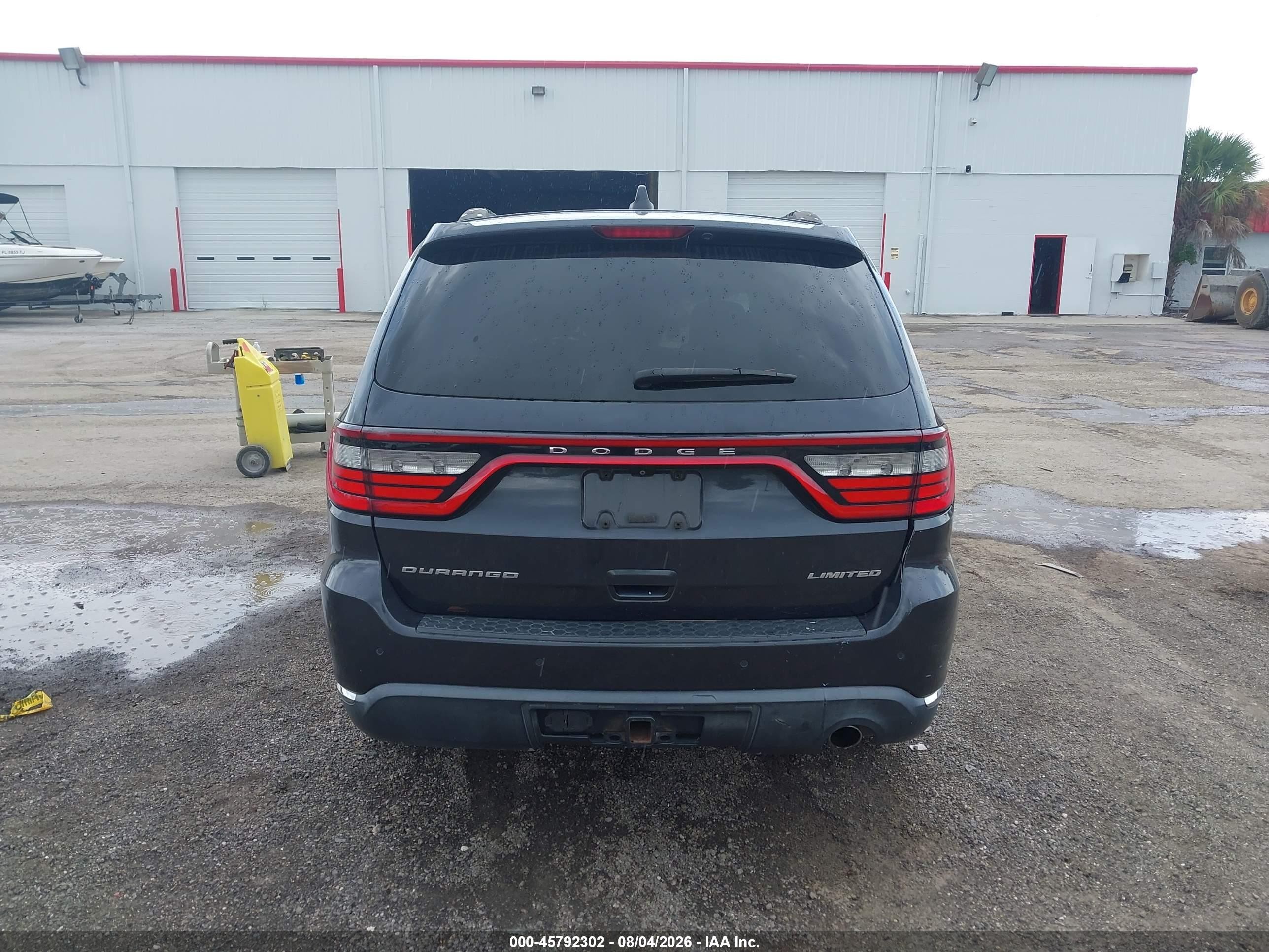 2014 Dodge Durango Limited Gray vin: 1C4RDHDG2EC446058