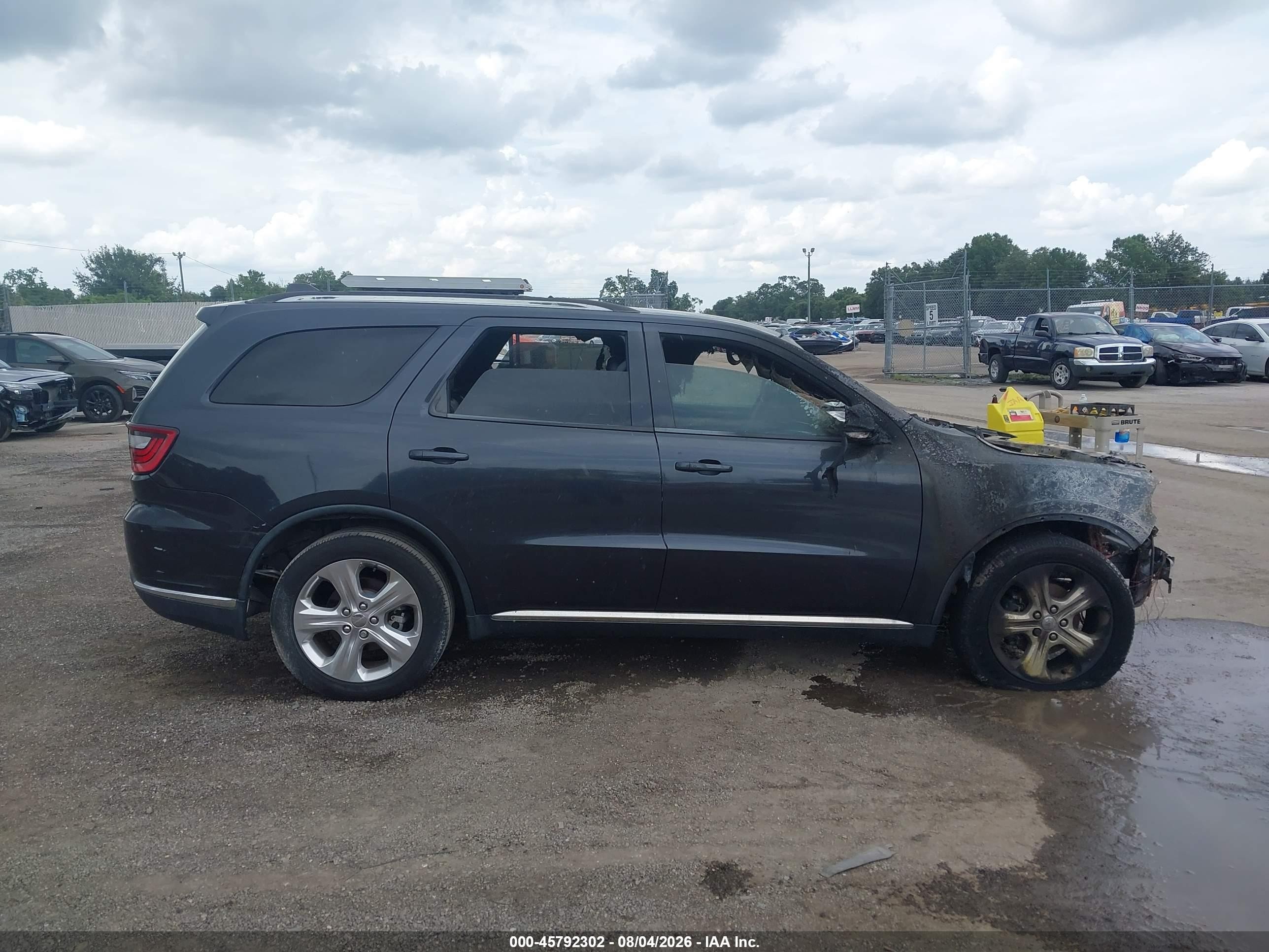 2014 Dodge Durango Limited Gray vin: 1C4RDHDG2EC446058