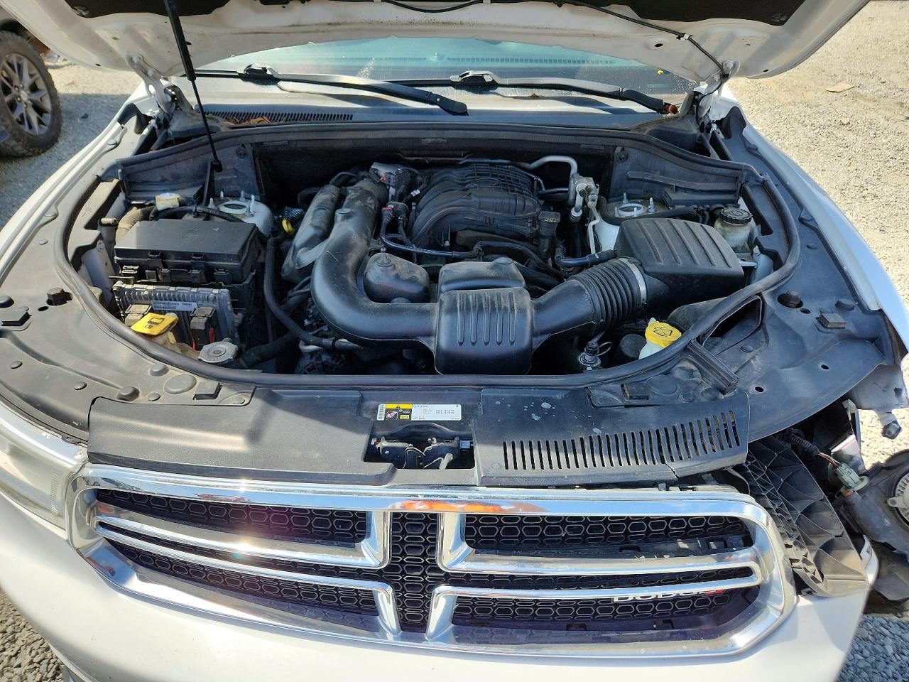 2014 Dodge Durango Limited White vin: 1C4RDHDG2EC455004