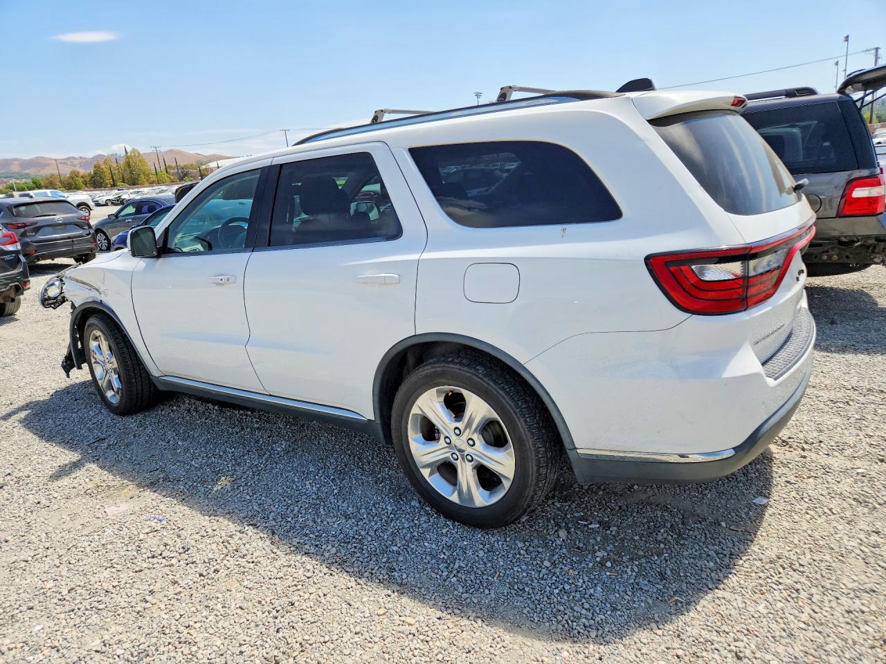 2014 Dodge Durango Limited White vin: 1C4RDHDG2EC455004