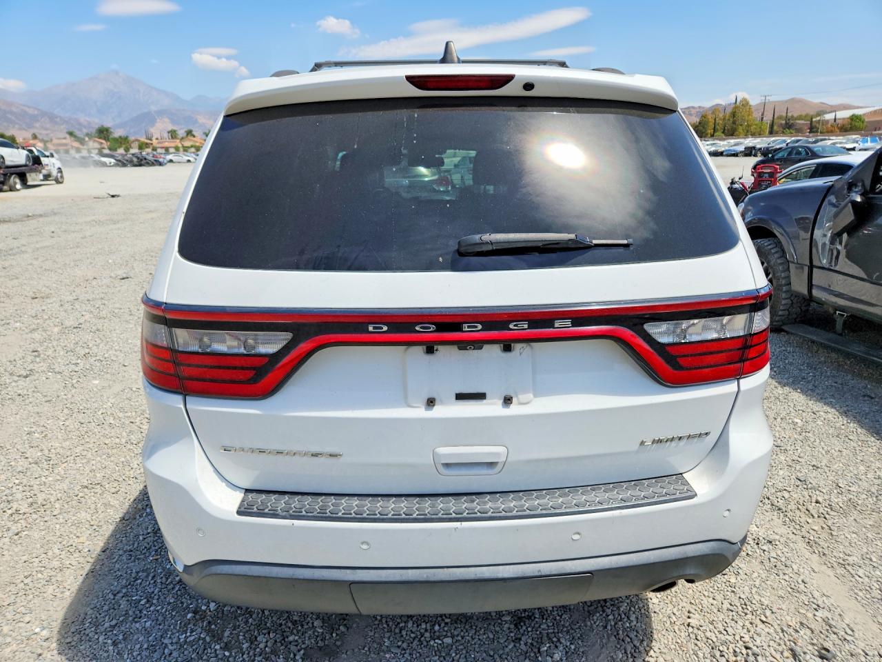 2014 Dodge Durango Limited White vin: 1C4RDHDG2EC455004