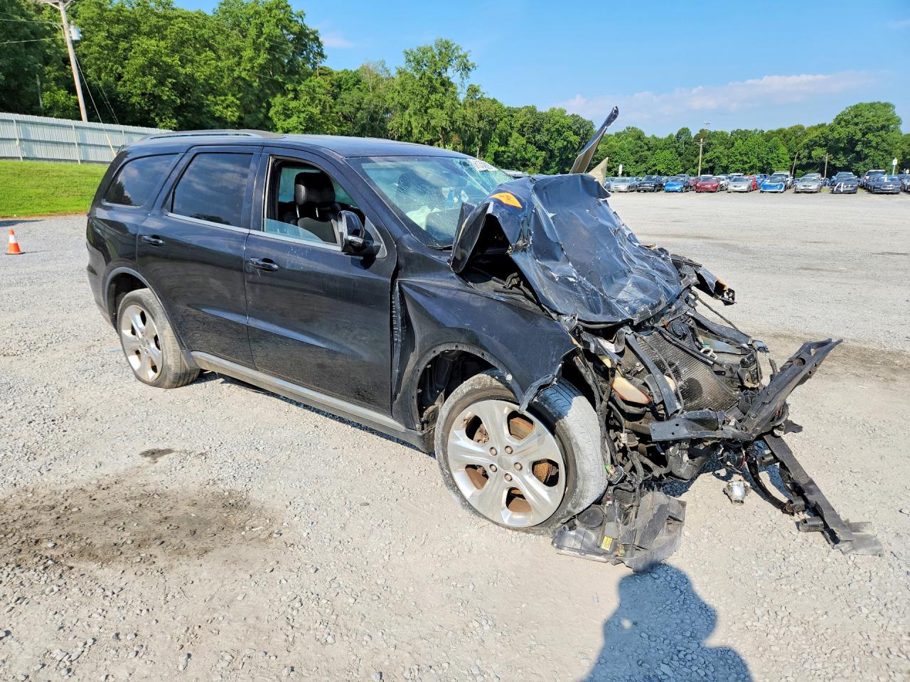 2014 Dodge Durango Limited Черный vin: 1C4RDHDG2EC508302