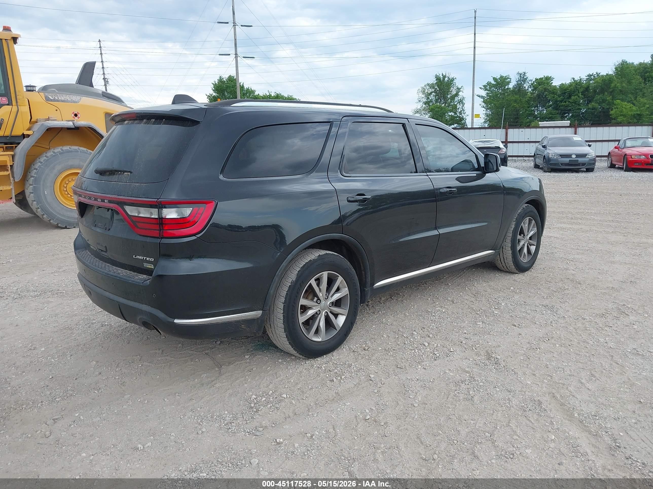 2014 Dodge Durango Limited Black vin: 1C4RDHDG2EC590189