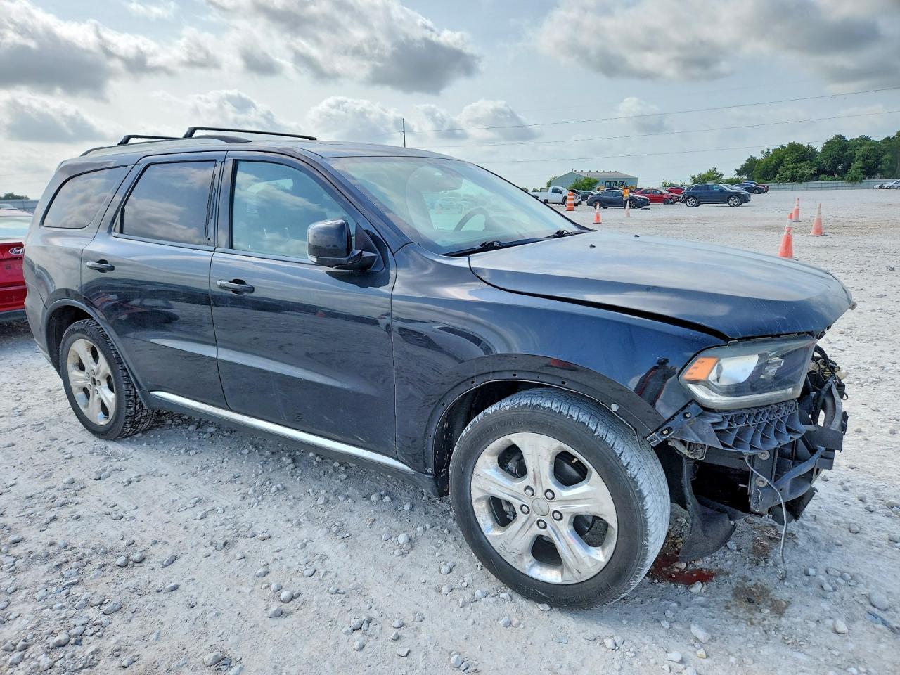 2014 Dodge Durango Limited Черный vin: 1C4RDHDG2EC592718
