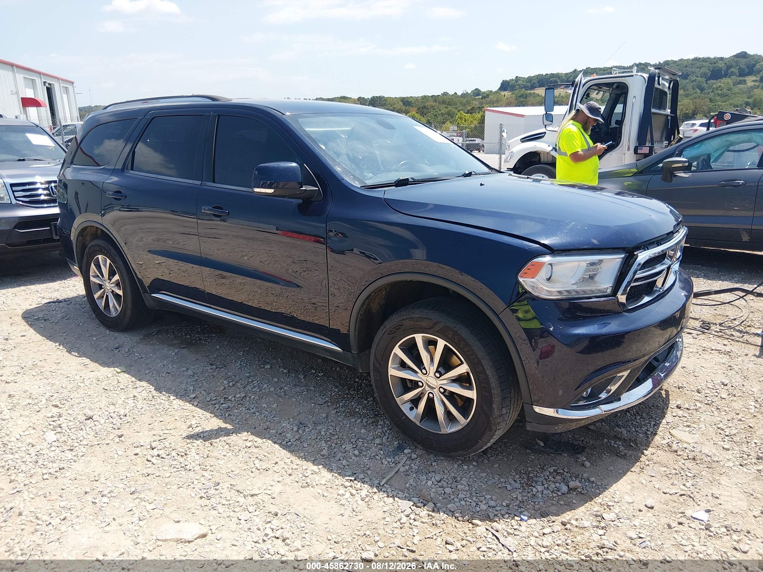 2015 Dodge Durango Limited Black vin: 1C4RDHDG2FC153746