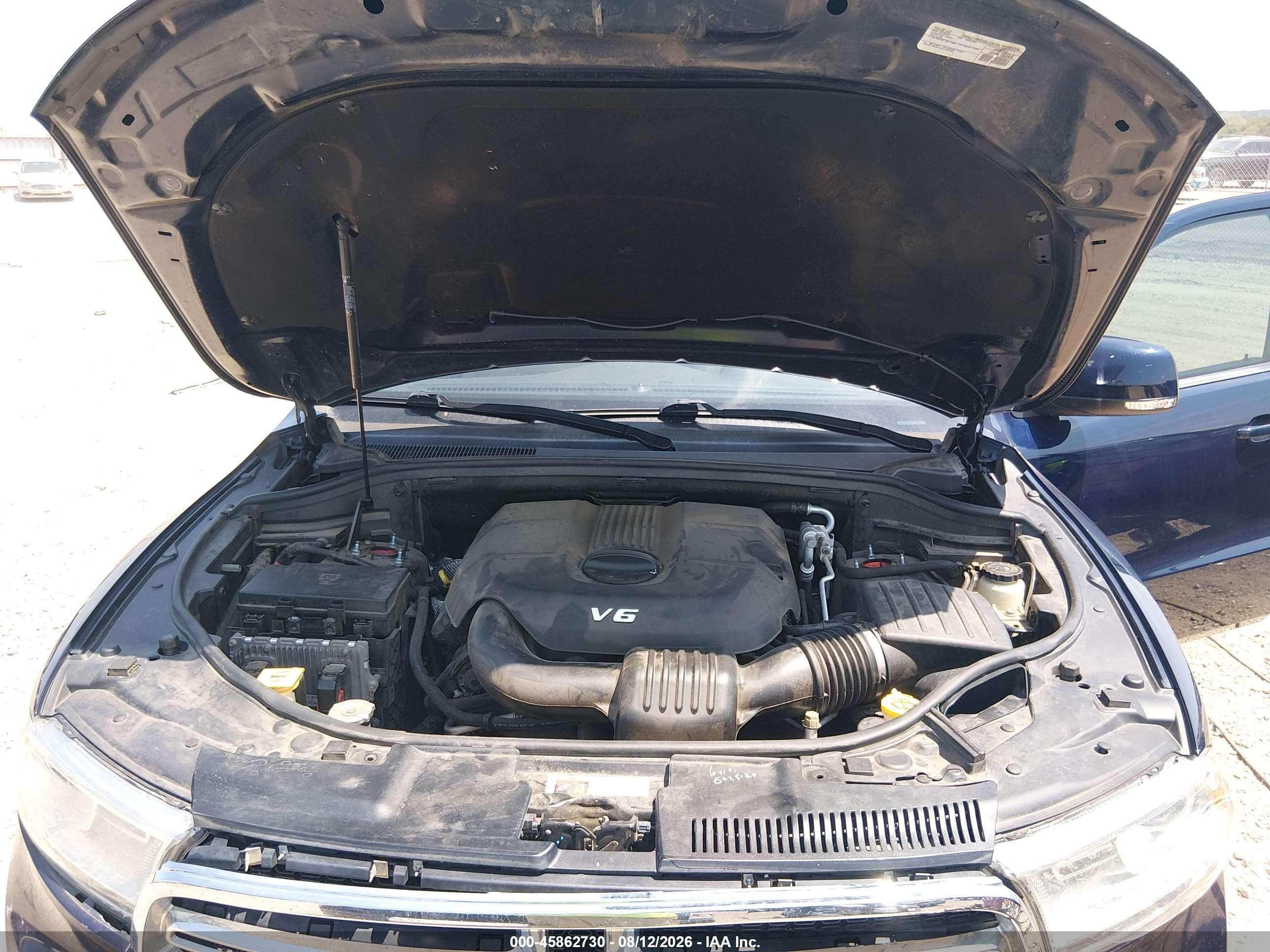 2015 Dodge Durango Limited Черный vin: 1C4RDHDG2FC153746