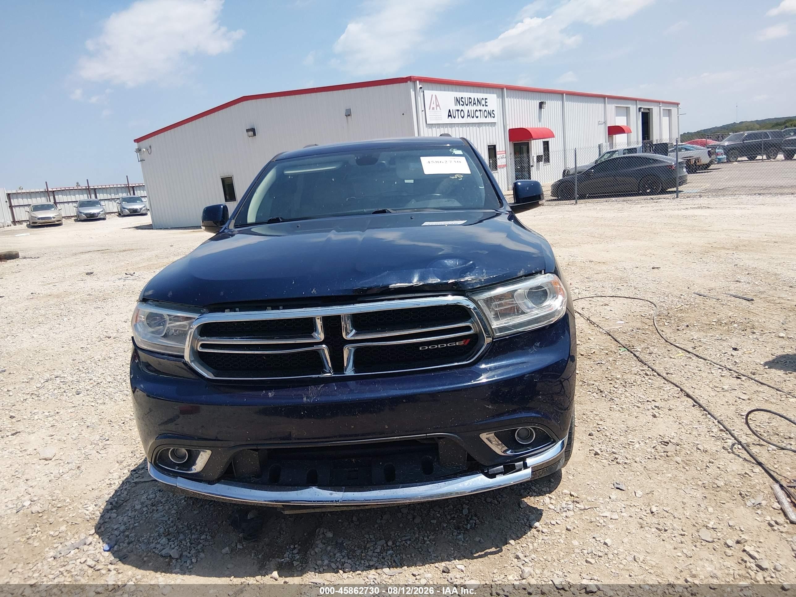 2015 Dodge Durango Limited Черный vin: 1C4RDHDG2FC153746